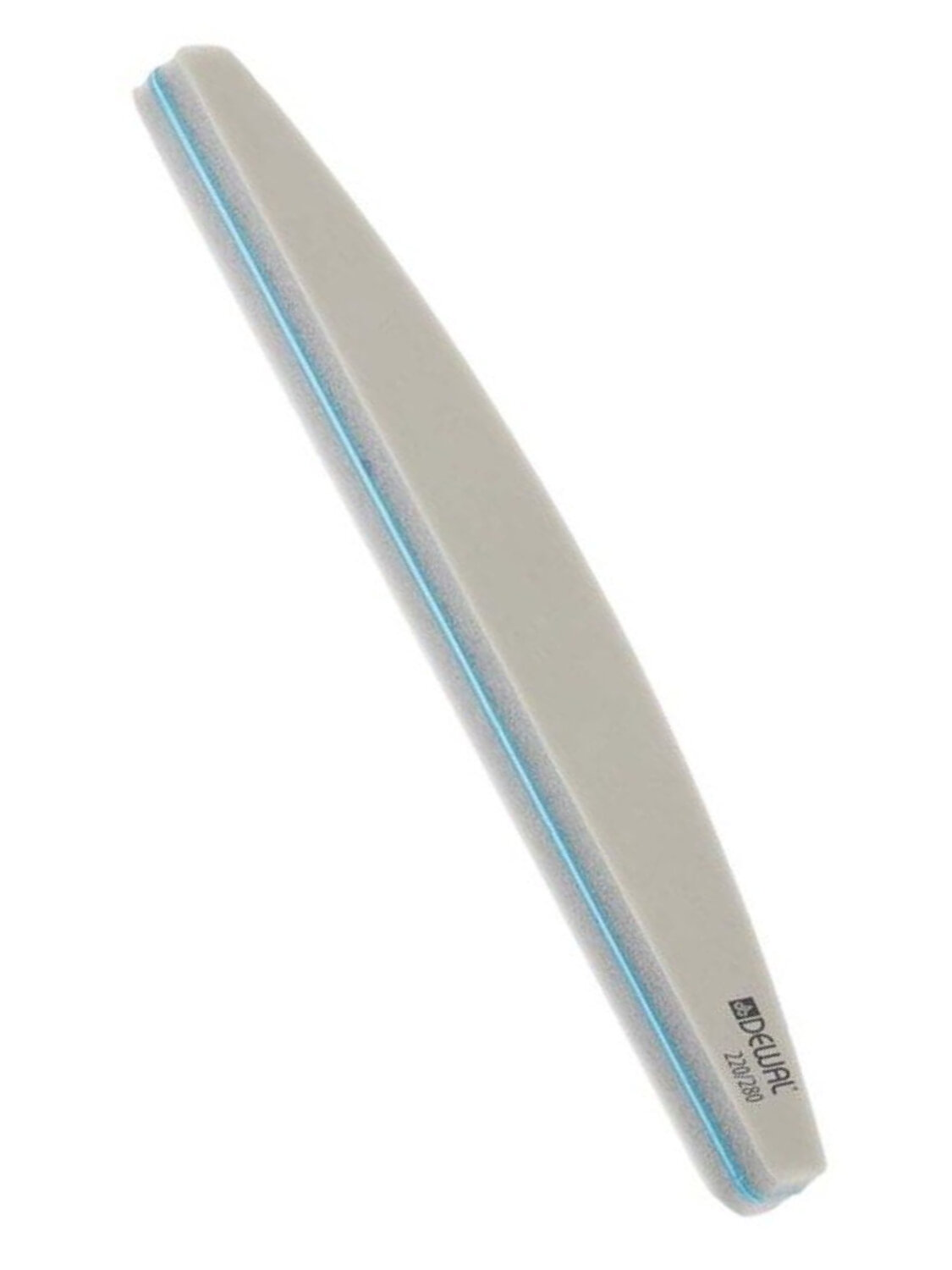 Dewal Пилка полировочная профессиональная 9102919HS, улыбка, серый, 220/280 грит 582488 2805 