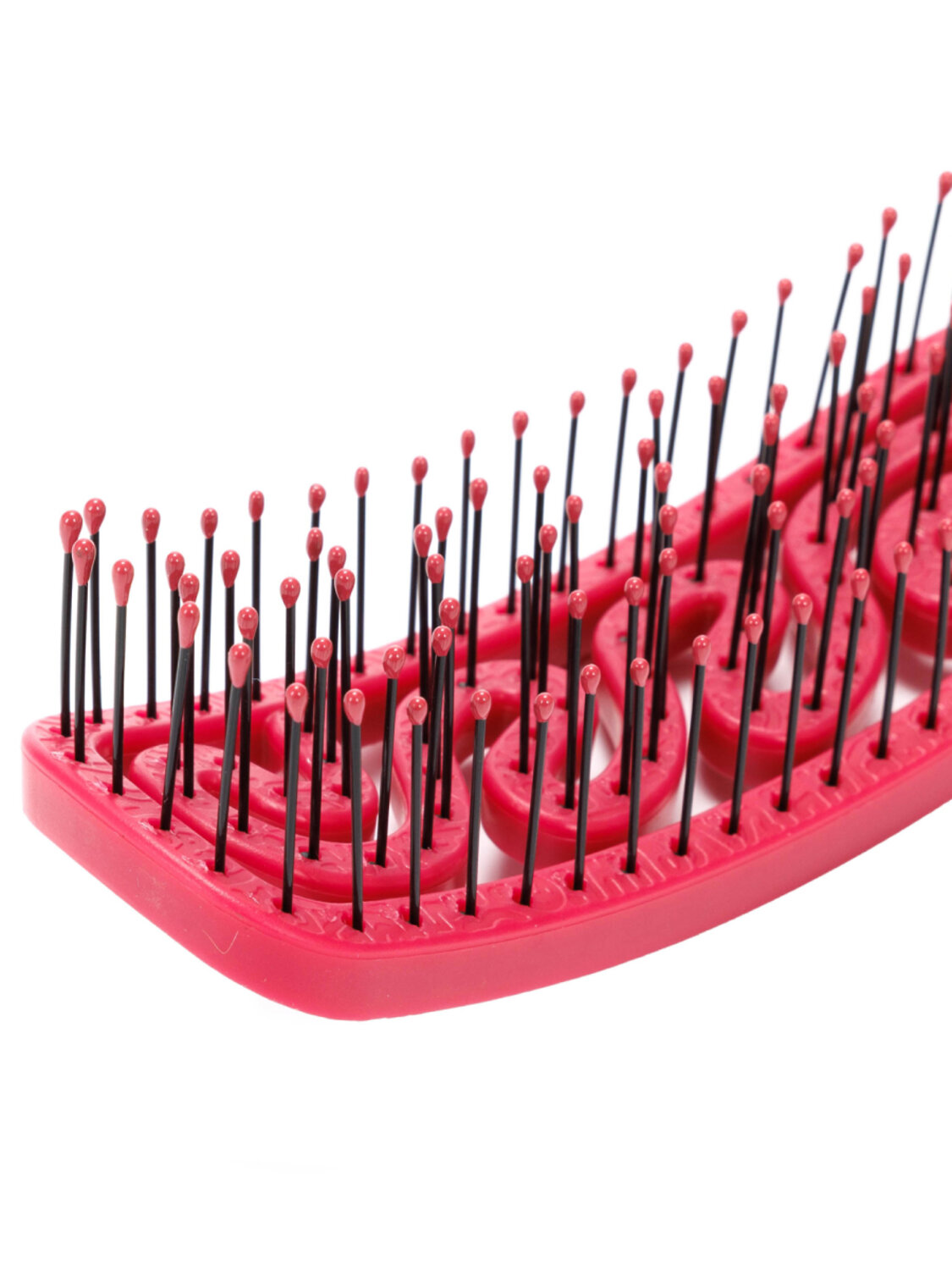 Dewal Beauty Щетка для укладки волос продувная / Friendly DBEF72, нейлоновый штифт, Berry 582498 24445 