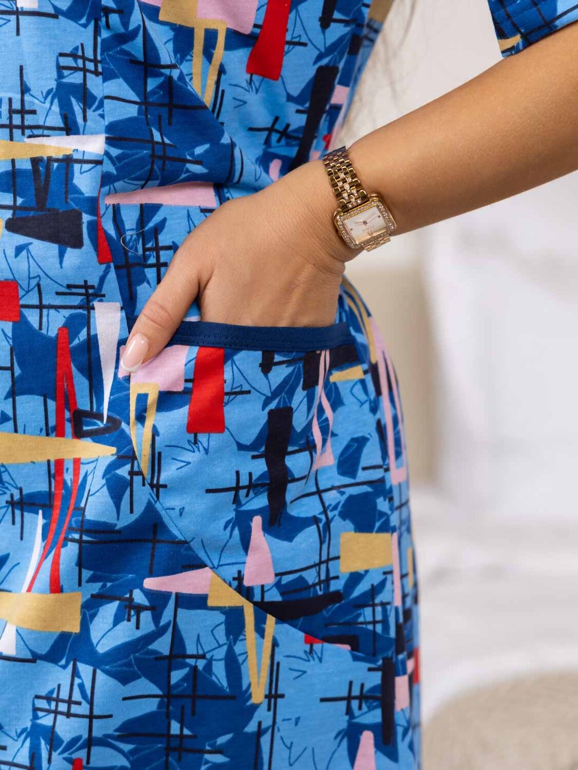 Текс-плюс Халат 582513 00-00246821 Синий