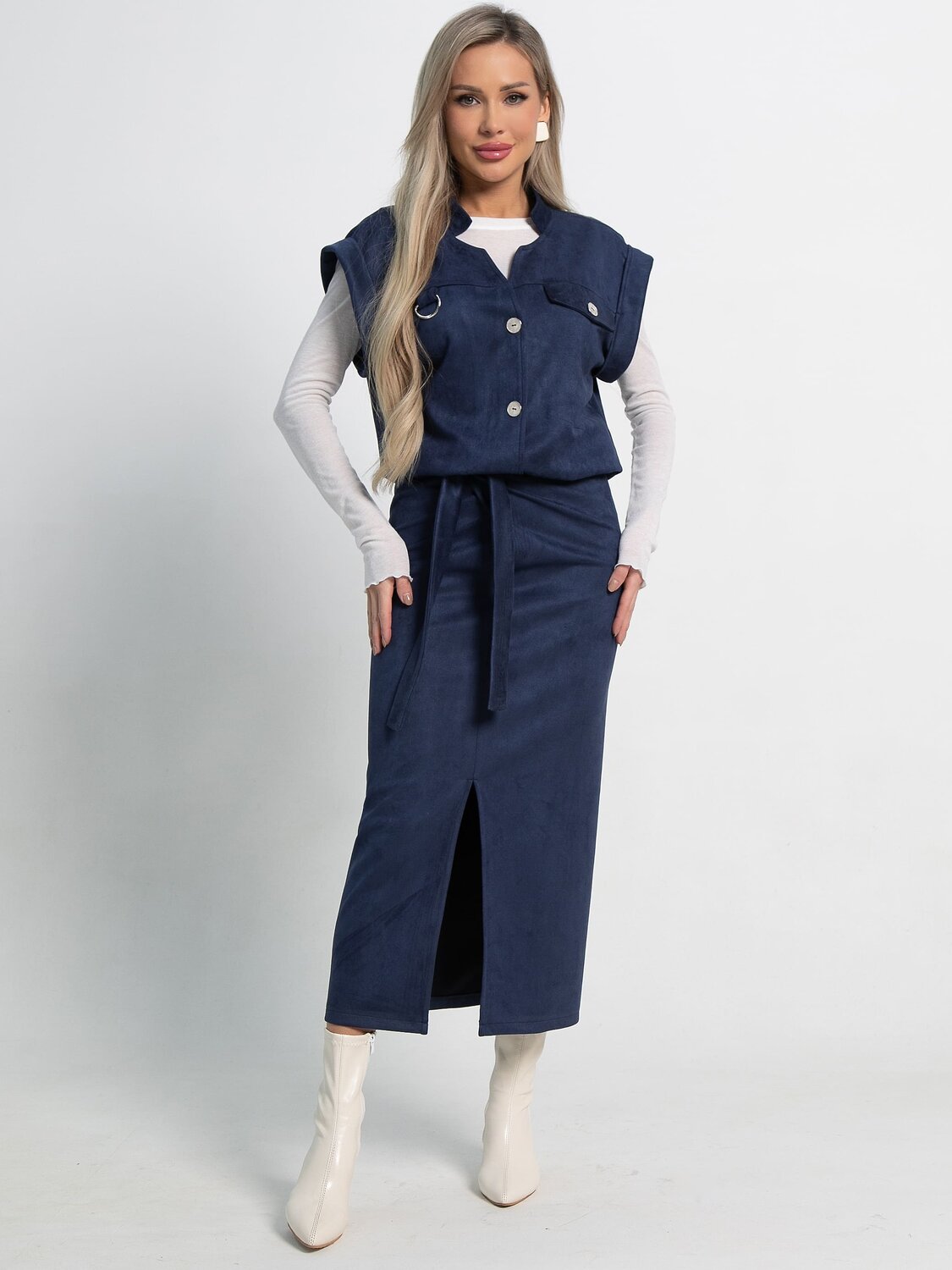 LT Collection Юбка 582528 Ю15034-39М синий