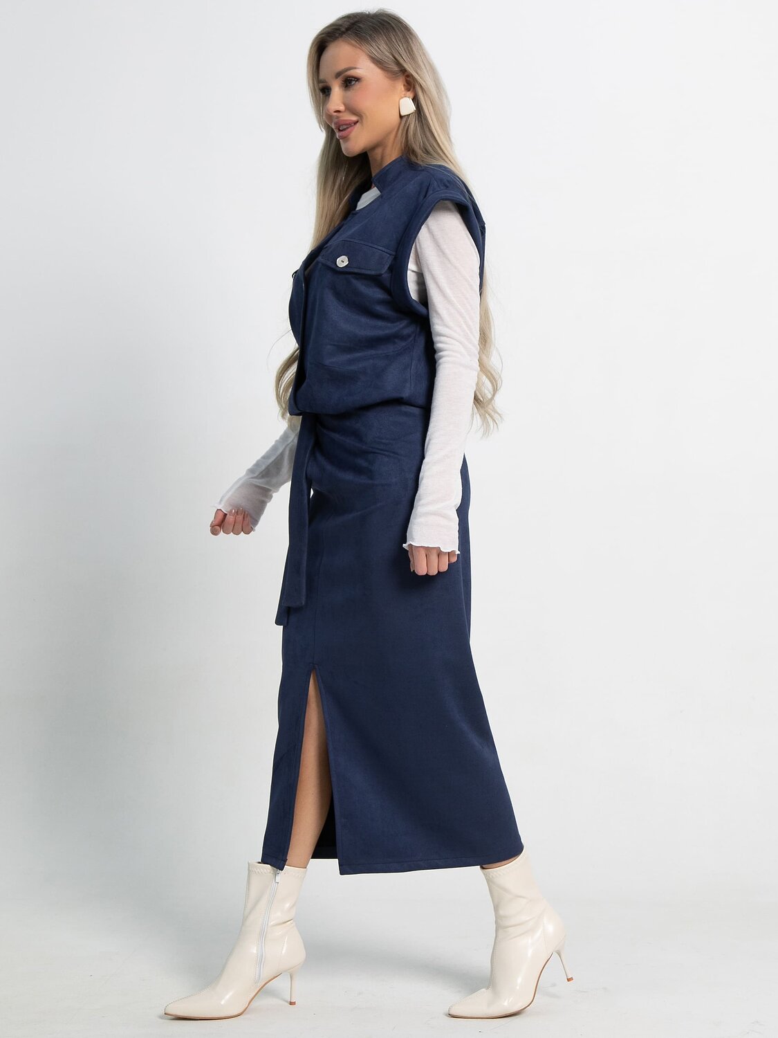 LT Collection Юбка 582528 Ю15034-39М синий