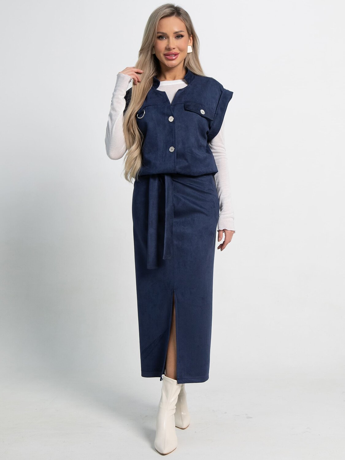 LT Collection Юбка 582528 Ю15034-39М синий