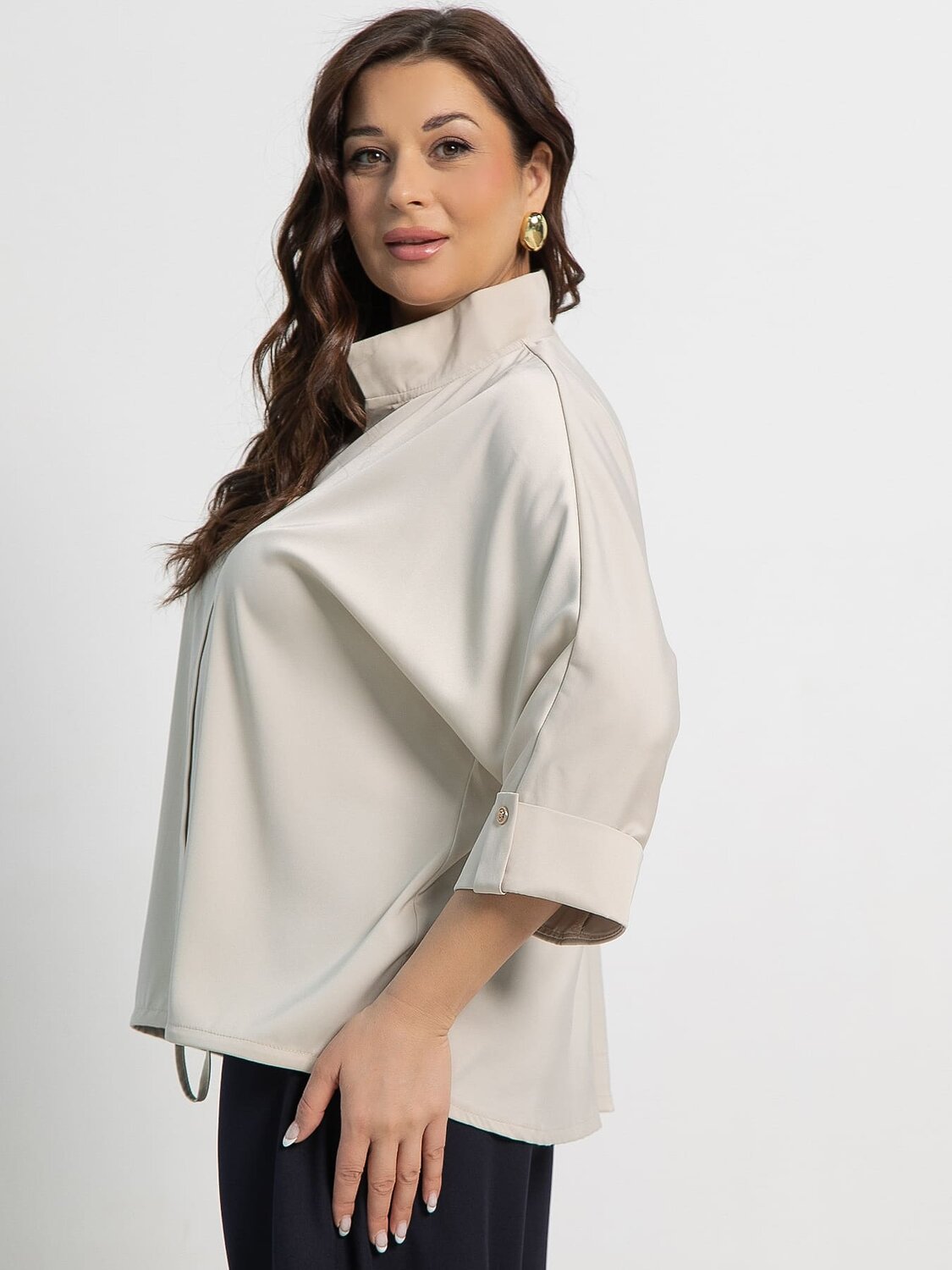 LT Collection Блуза 582535 Б15111-24М бежевый