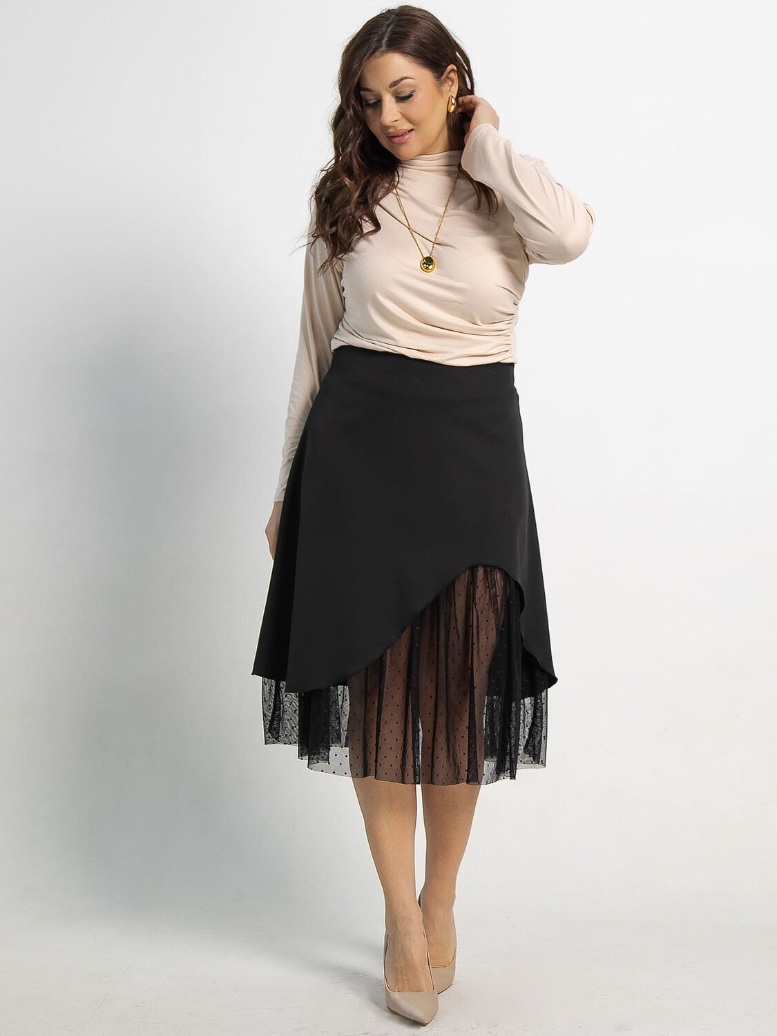 LT Collection Юбка 582537 Ю15110-3М черный