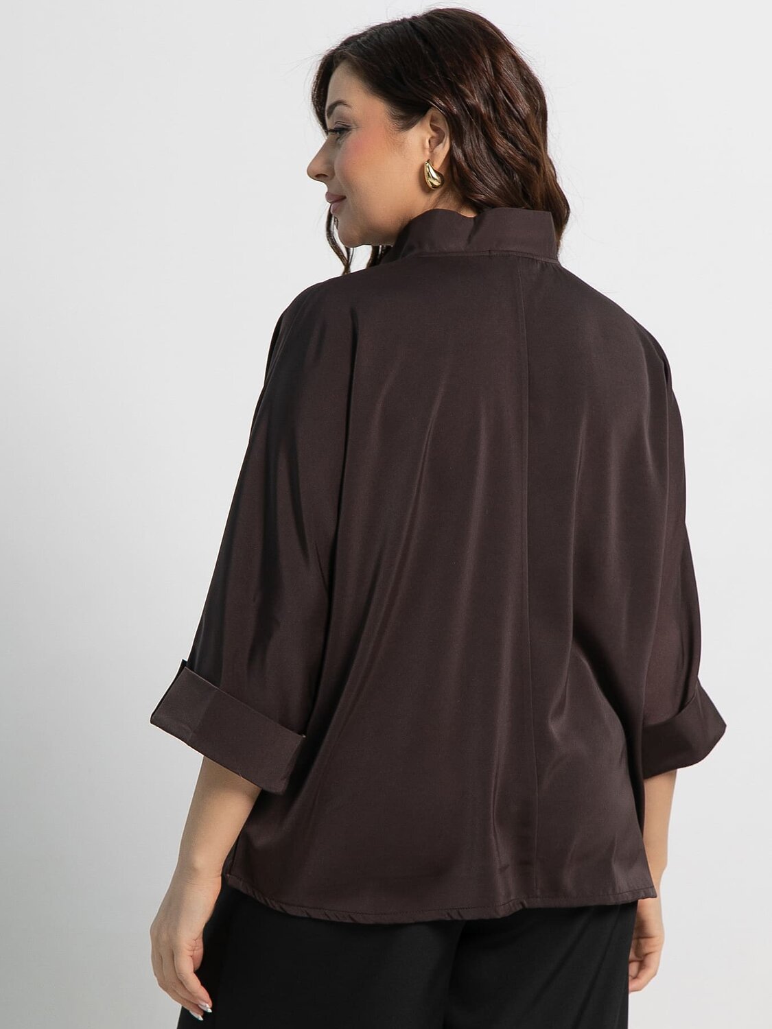 LT Collection Блуза 582544 Б15134-24М коричневый