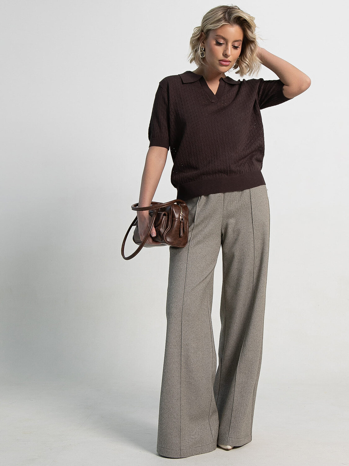 LT Collection Брюки 582552 Б15222-1М бежевый