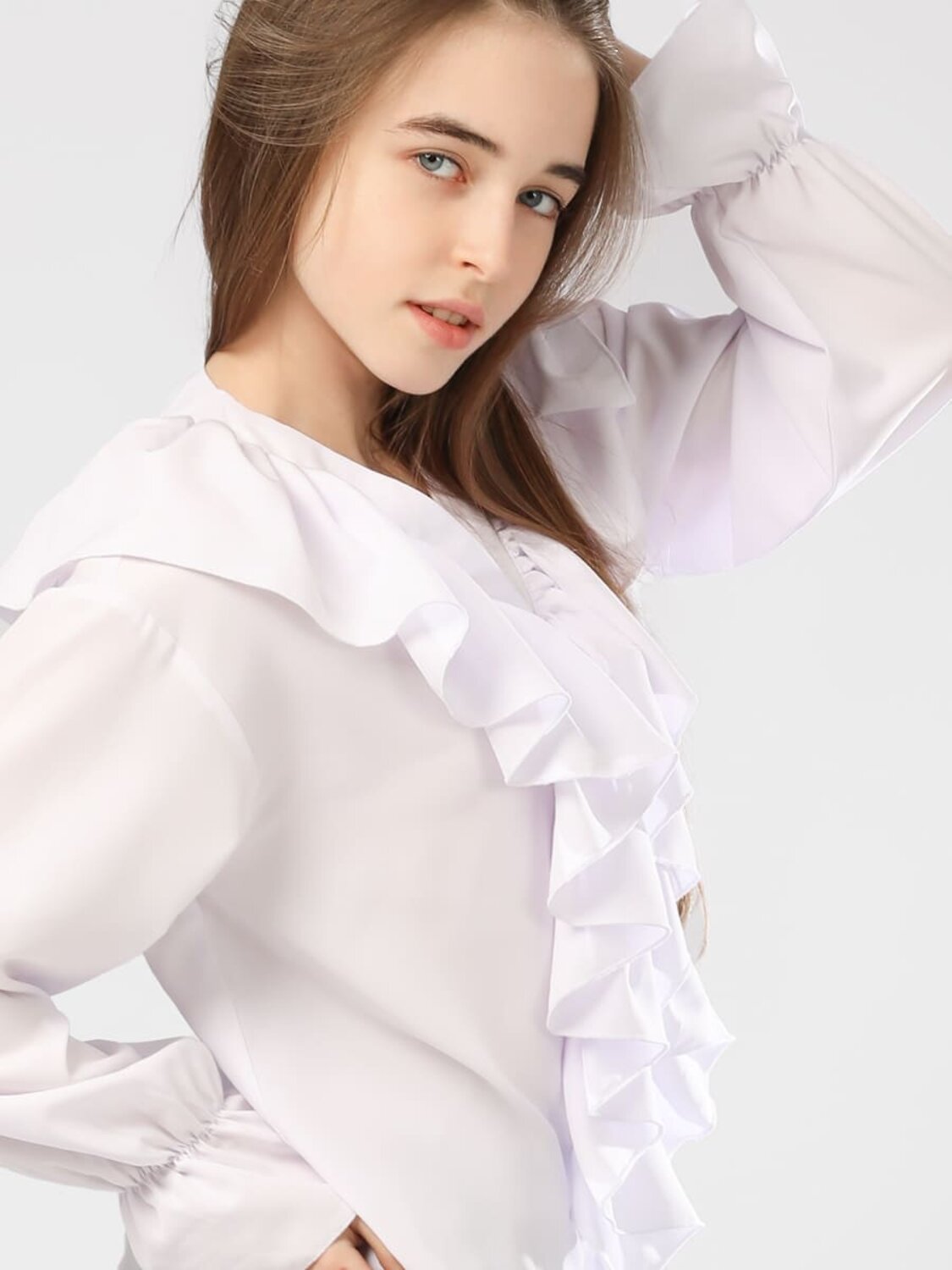 Соль&Перец Блузка 582556 SP1024 белый