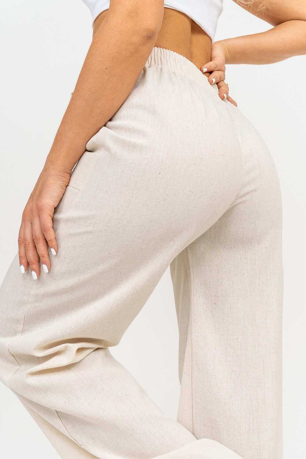 Натали Брюки 582566 36780 льняной