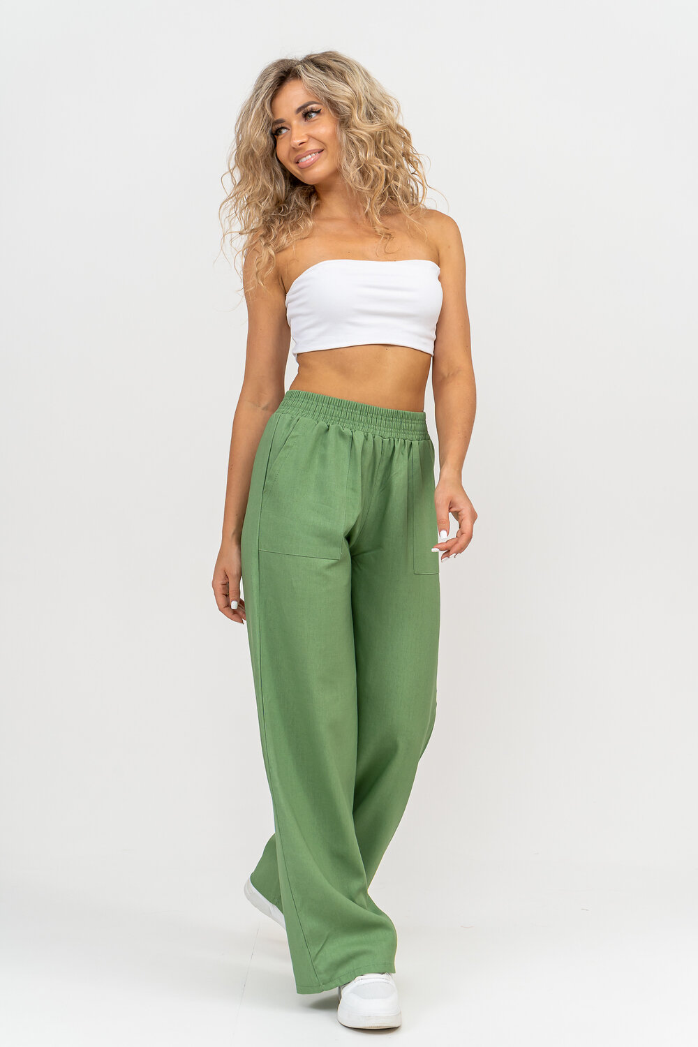 Натали Брюки 582567 36780 хаки