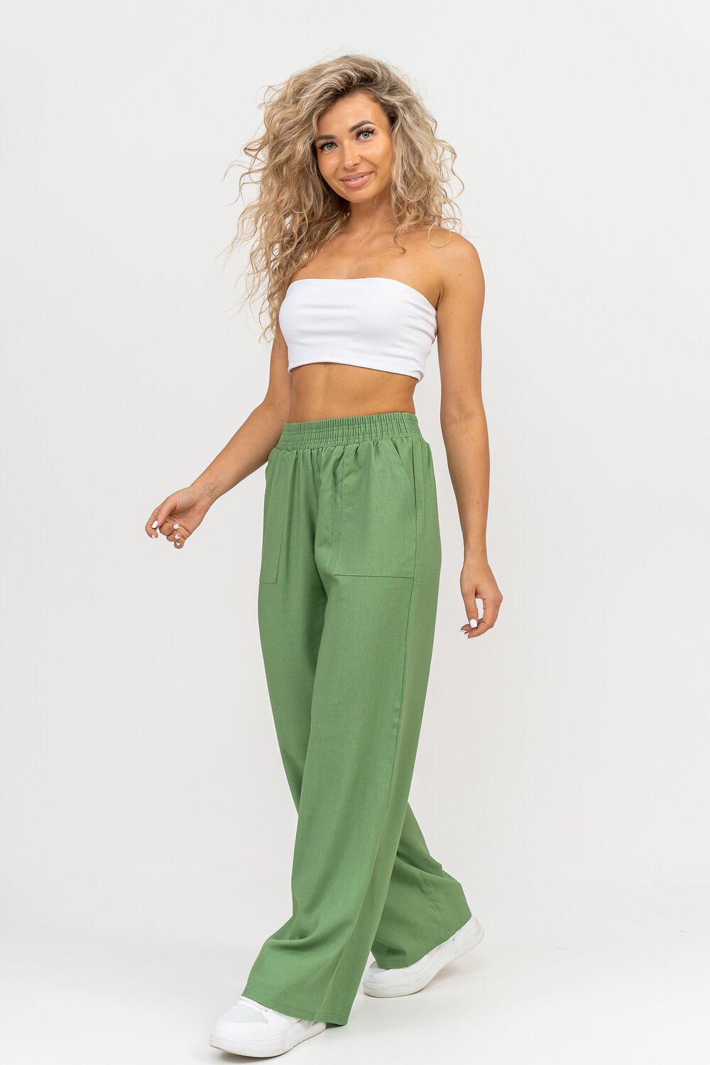 Натали Брюки 582567 36780 хаки