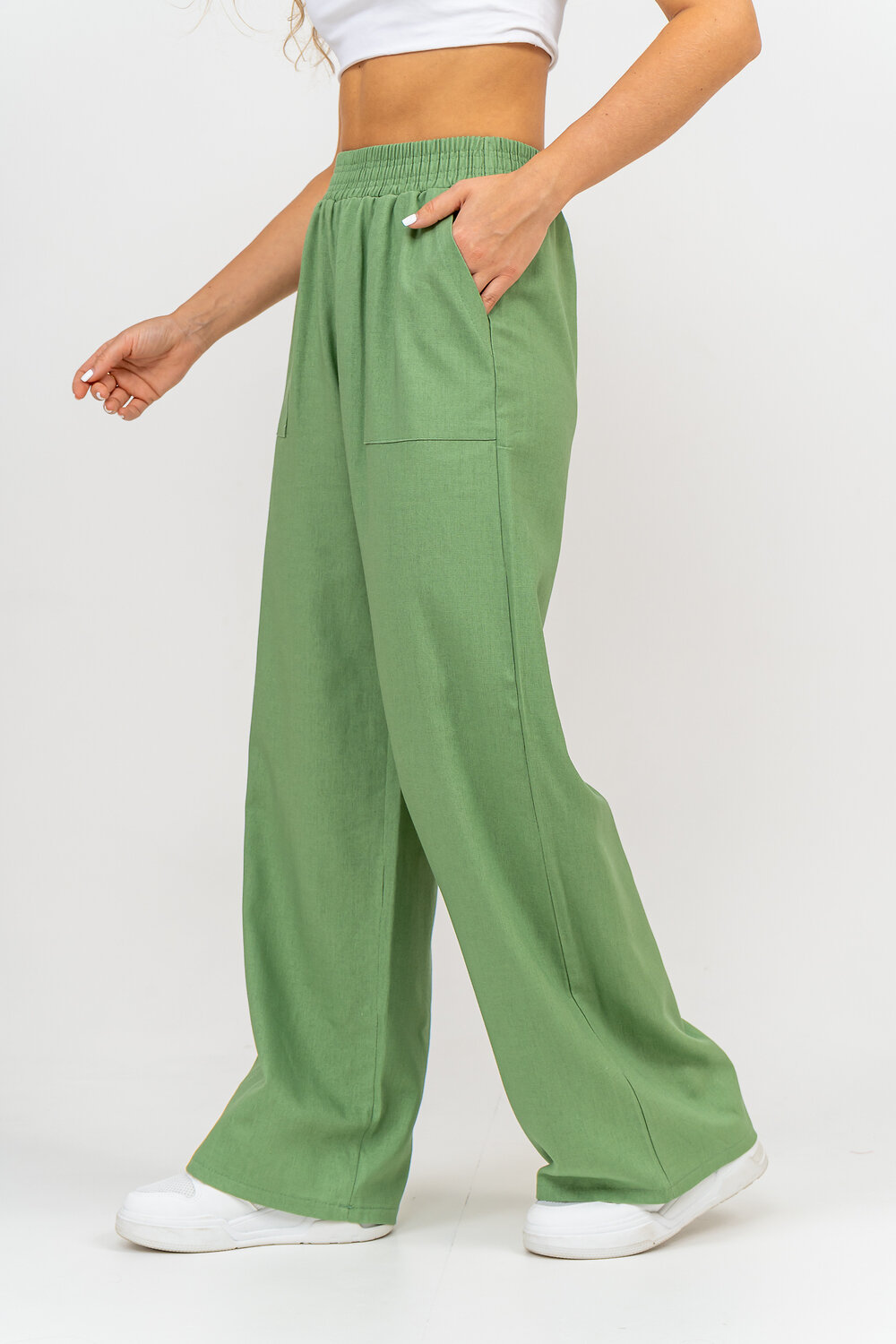 Натали Брюки 582567 36780 хаки