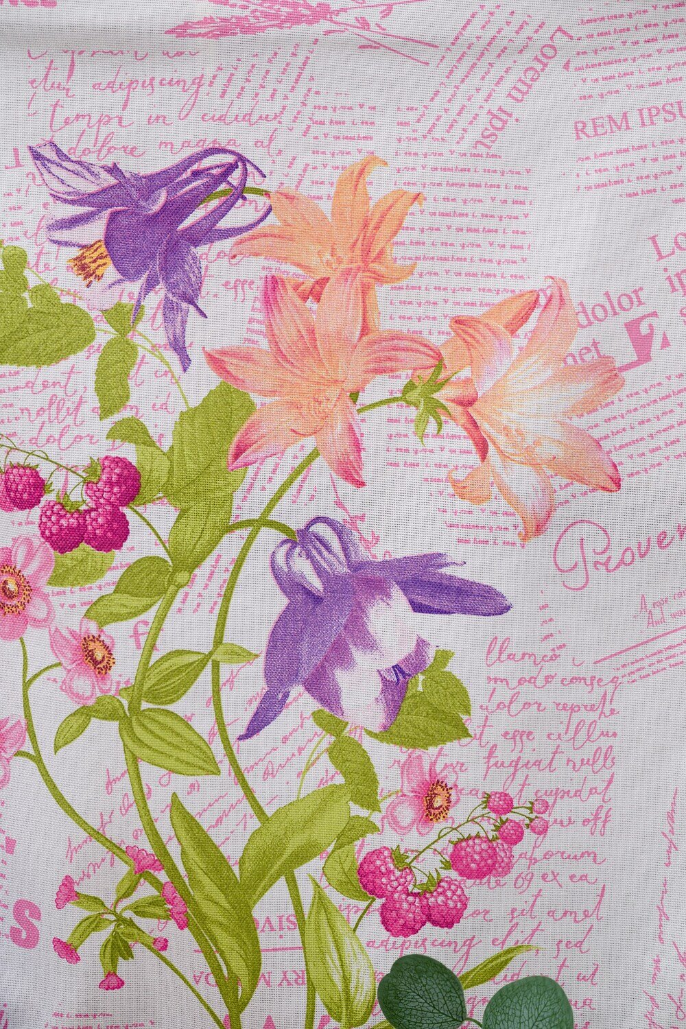 Натали Полотенце 582575 Набор полотенец Цветы и письма серо-голубой