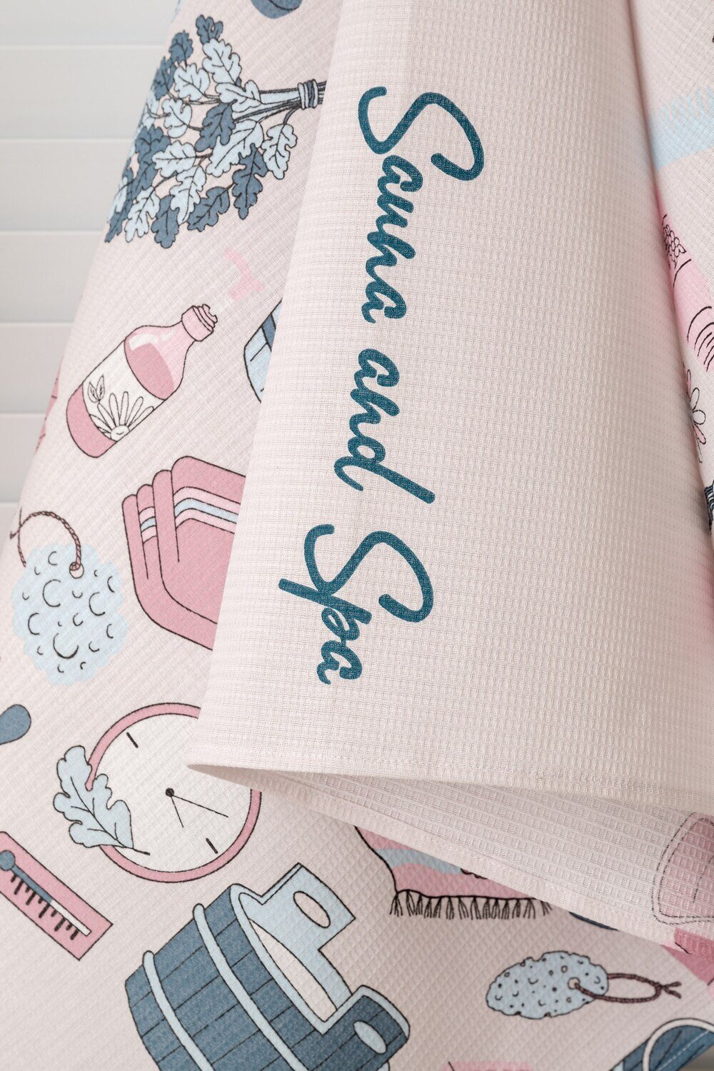 Натали Полотенце 582578 Полотенце пляжное Сауна и спа розовый персик