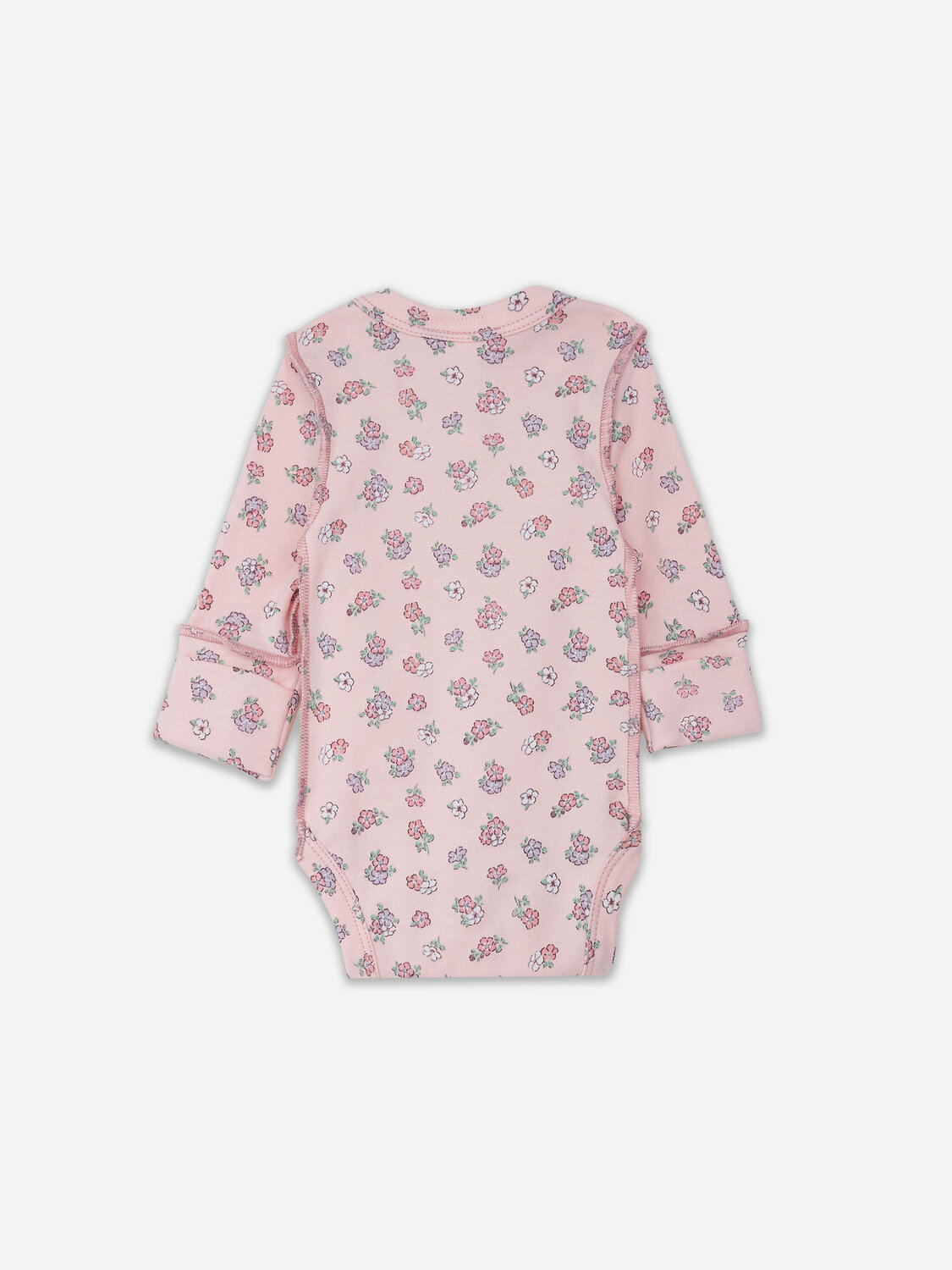 MARK FORMELLE Боди детское 582594 13016-1-3 молочный +котики с цветами на молочном +цветочки на розовом