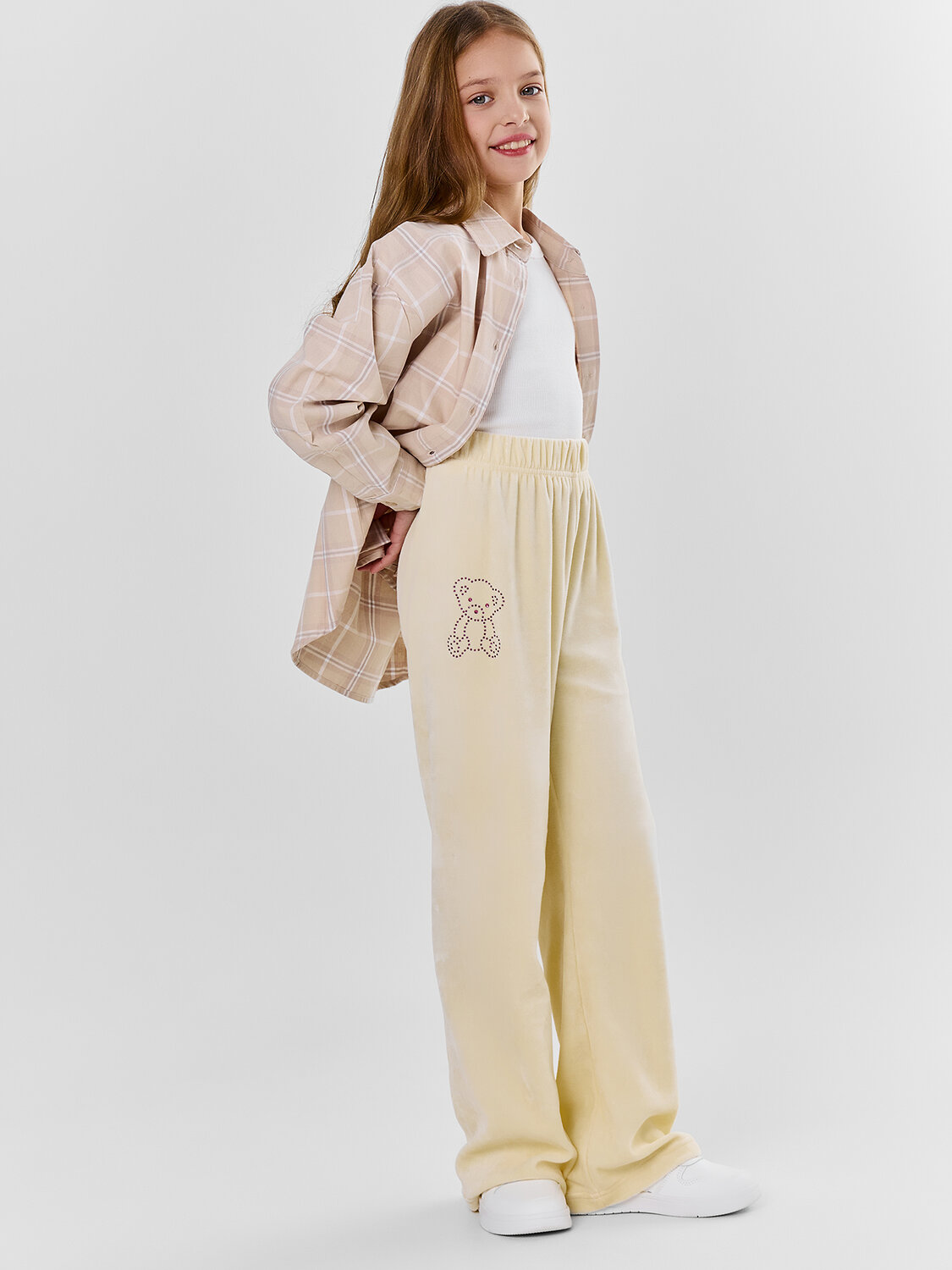 MARK FORMELLE Брюки 582606 587002 молочный +печать