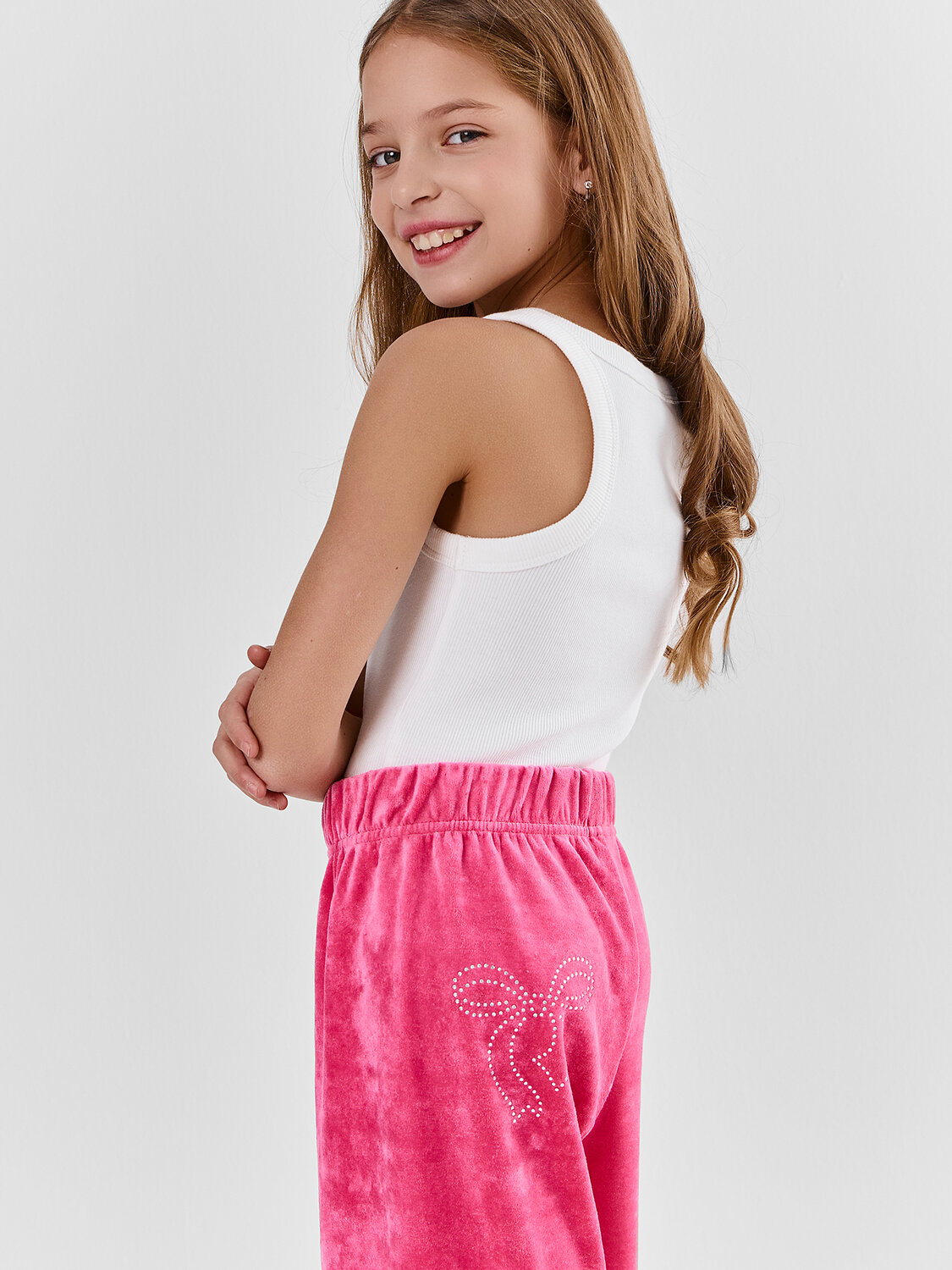 MARK FORMELLE Брюки 582607 587002 розовый +печать