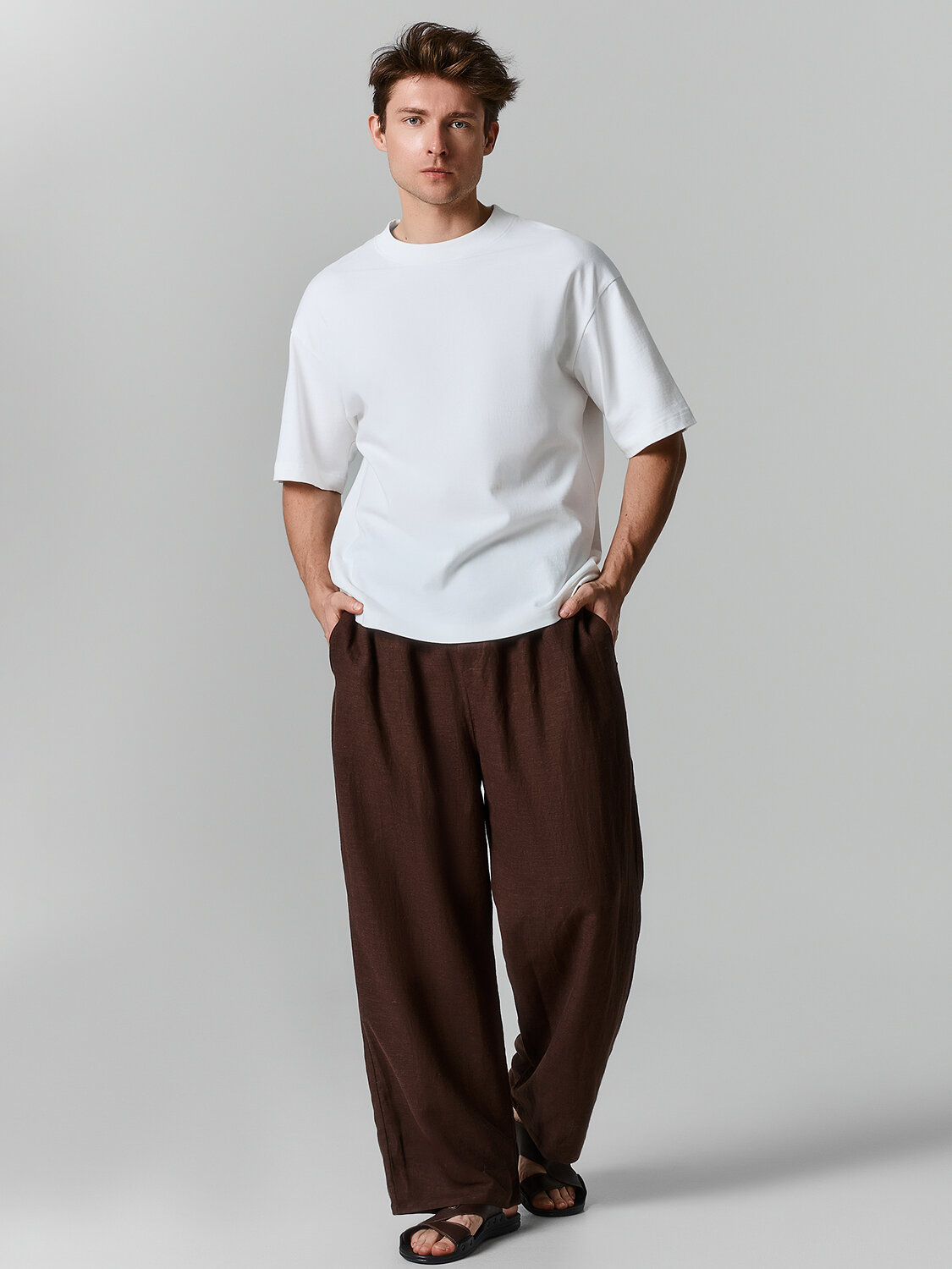 MARK FORMELLE Брюки 582610 181303 кофейное зерно