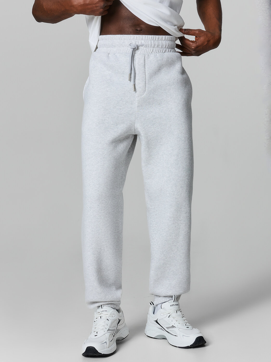 MARK FORMELLE Брюки 582612 181262-1 серый меланж