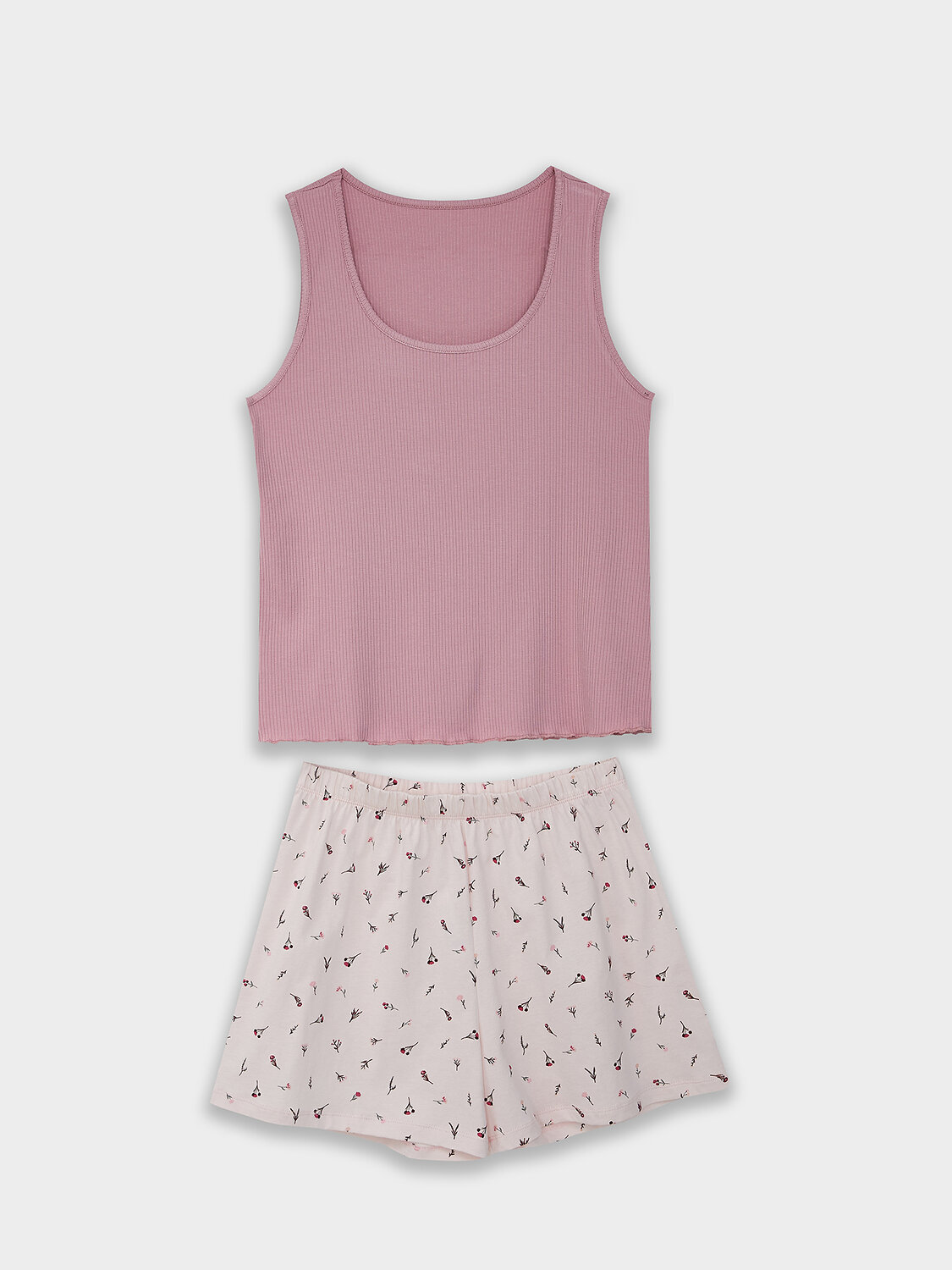 MARK FORMELLE Комплект 582626 592654 пыльный розовый +цветочки на розовом