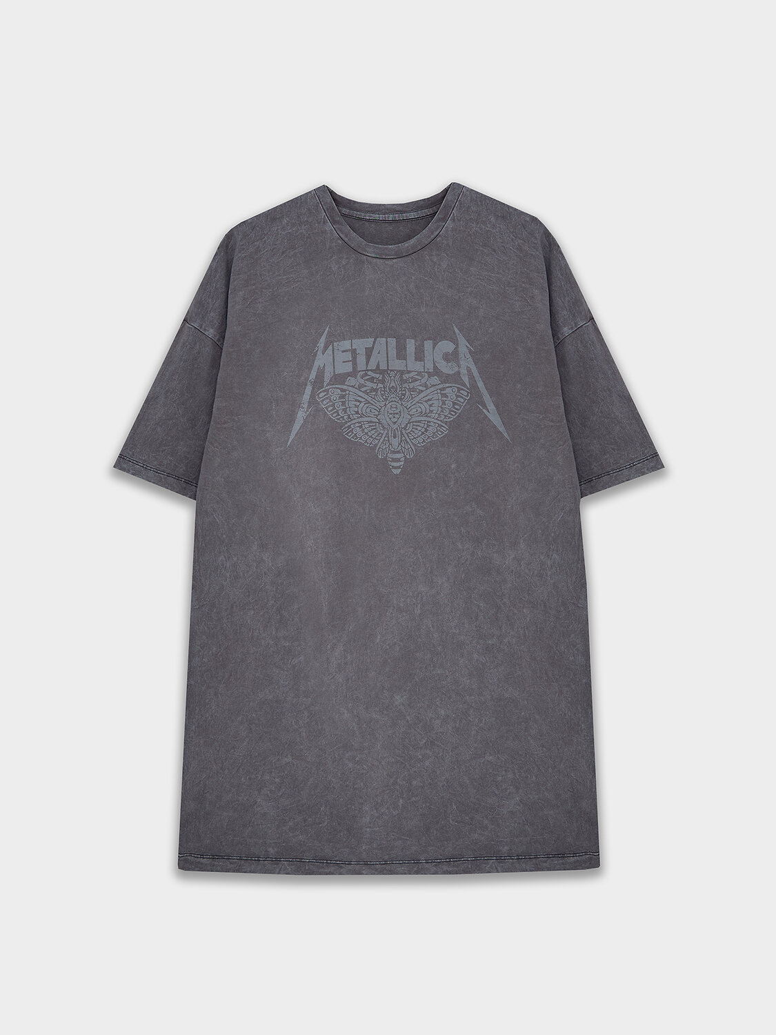 MARK FORMELLE Туника 582648 512079 ACID WASH серый +печать