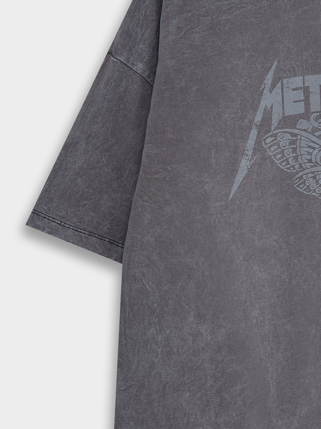 MARK FORMELLE Туника 582648 512079 ACID WASH серый +печать