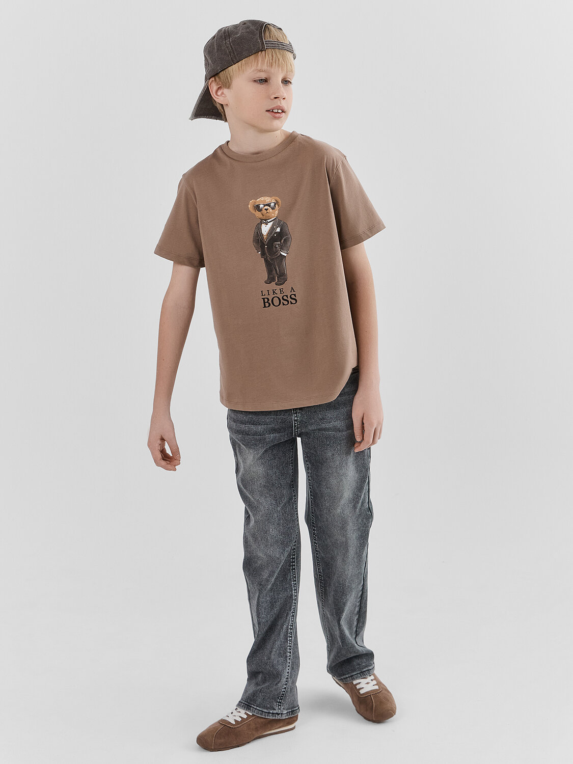 MARK FORMELLE Футболка 582651 113379 мокко +печать