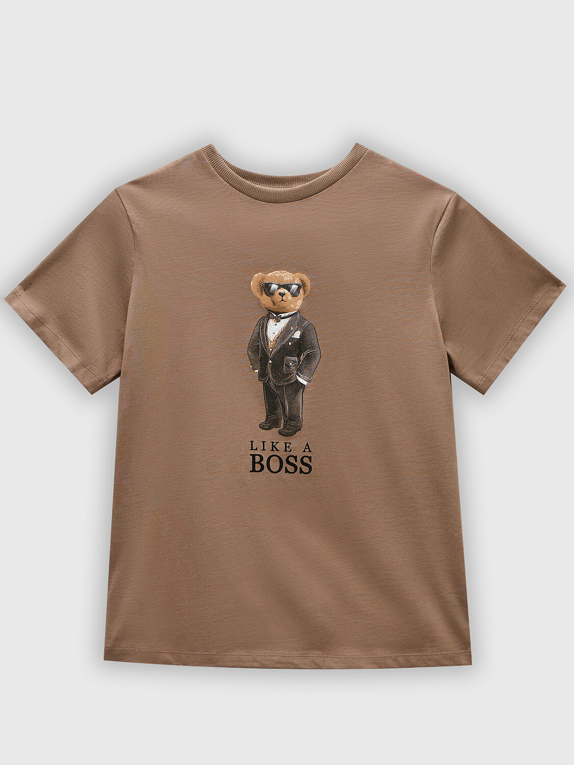 MARK FORMELLE Футболка 582651 113379 мокко +печать