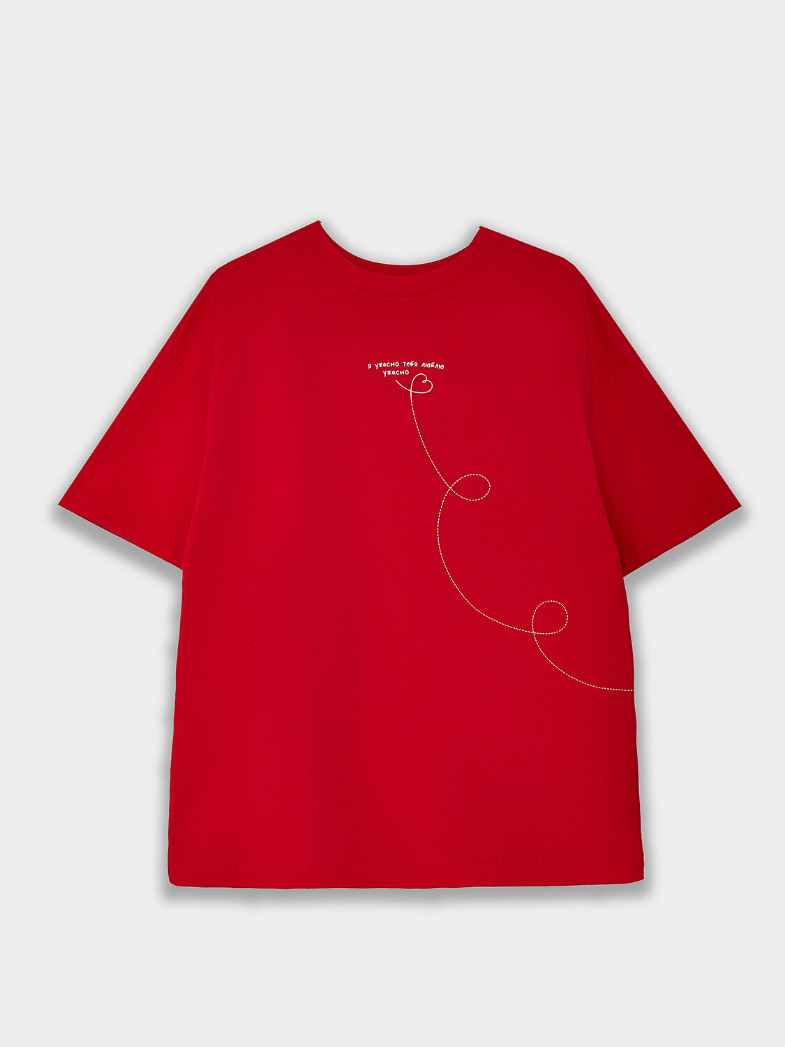 MARK FORMELLE Футболка 582658 112953 чистый красный +печать