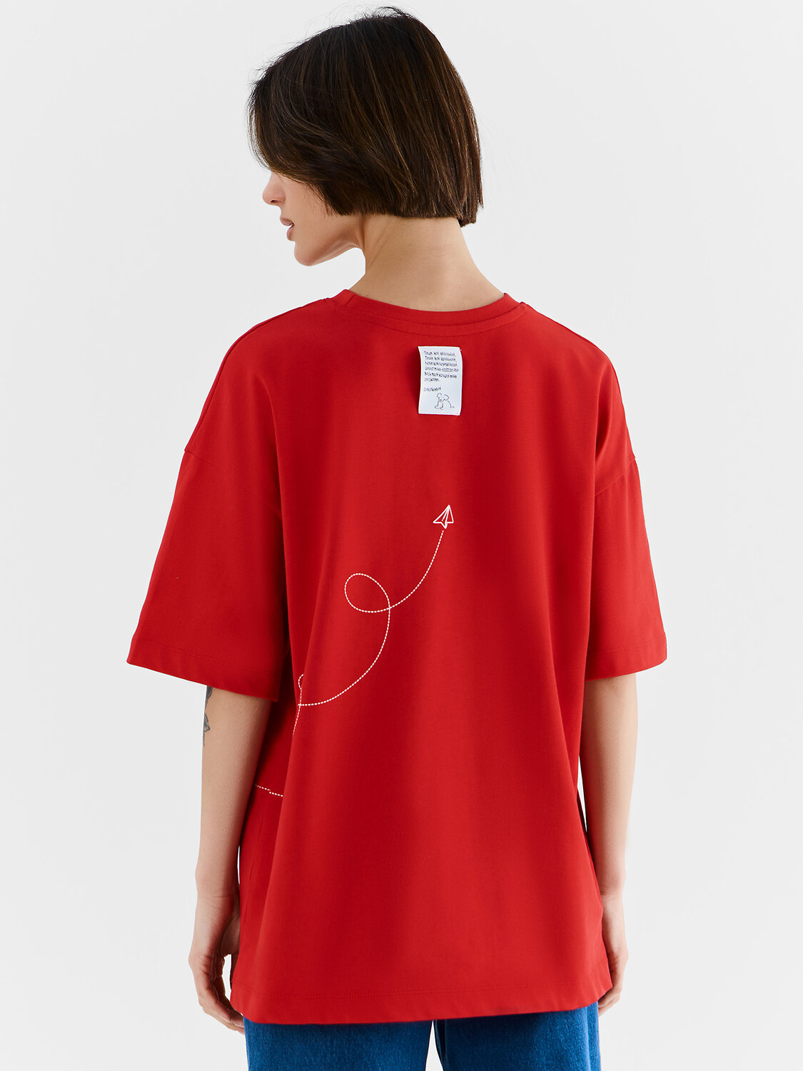 MARK FORMELLE Футболка 582658 112953 чистый красный +печать