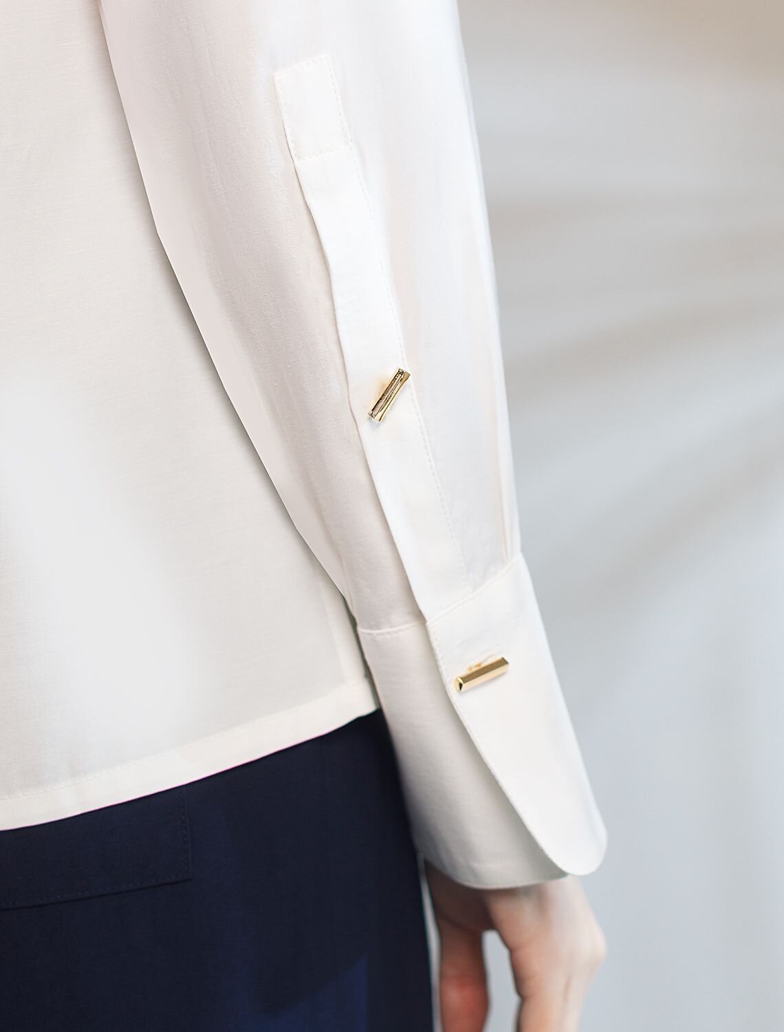 VILATTE Блузка 582672 D29.346 натуральный белый