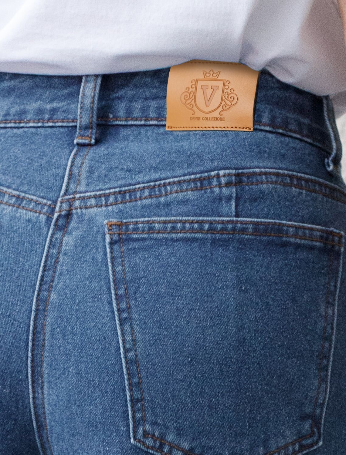 VILATTE Джинсы 582685 D54.309 синий