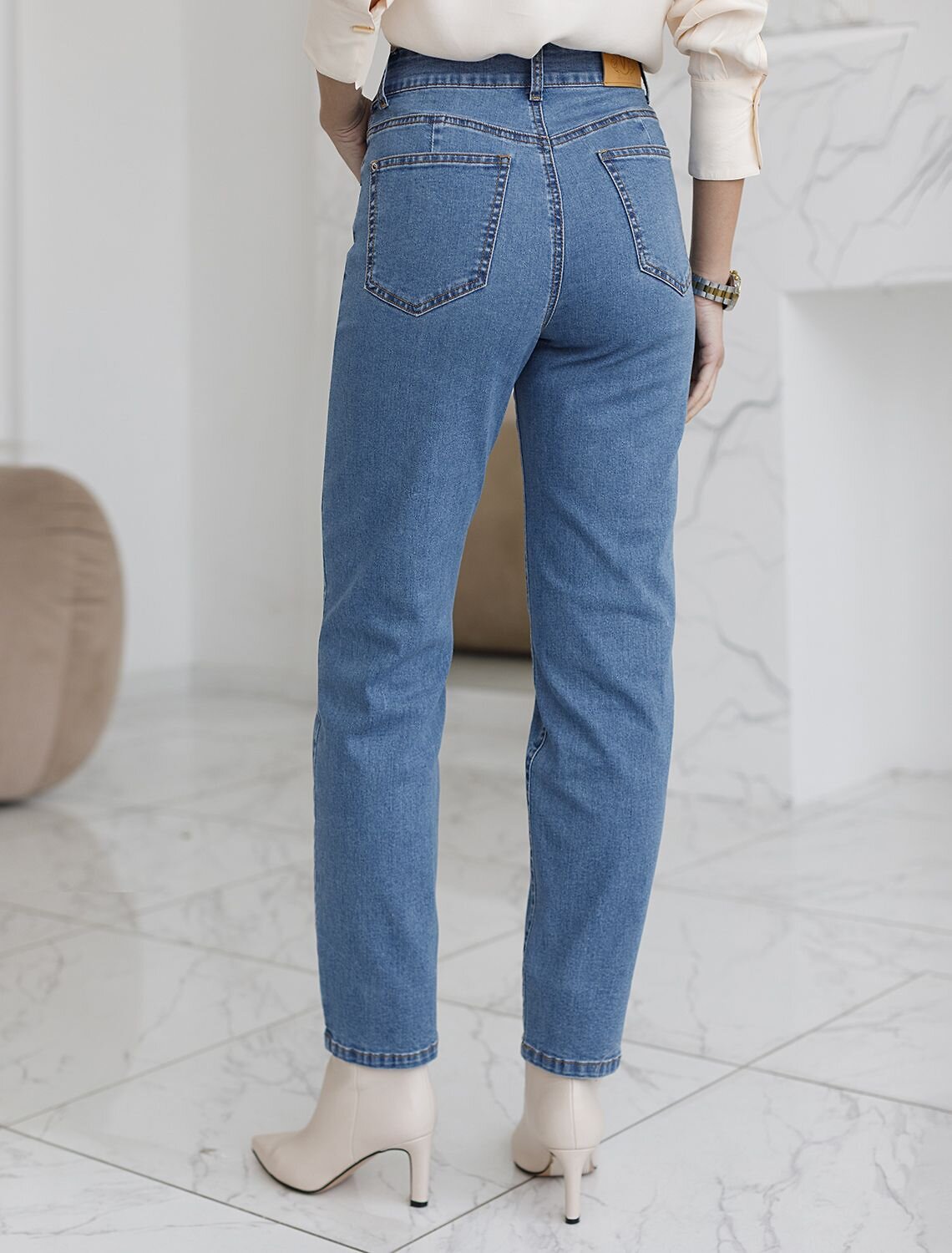 VILATTE Джинсы 582686 D54.312 голубой