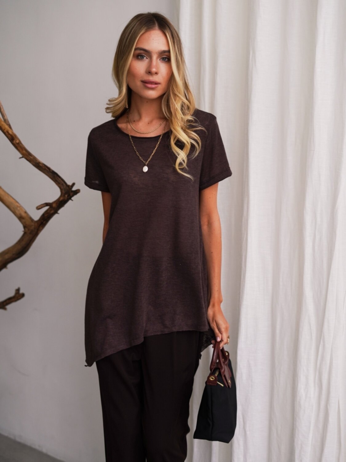 Binita Футболка 582688 1238-6 шоколадный