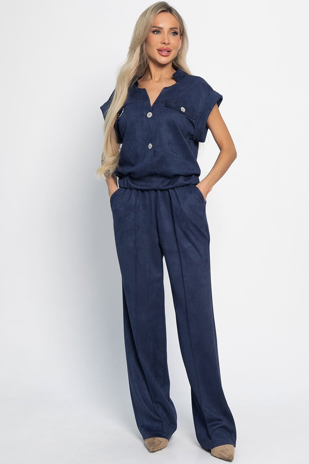 LT Collection Брюки 582691 Б15033-39М синий