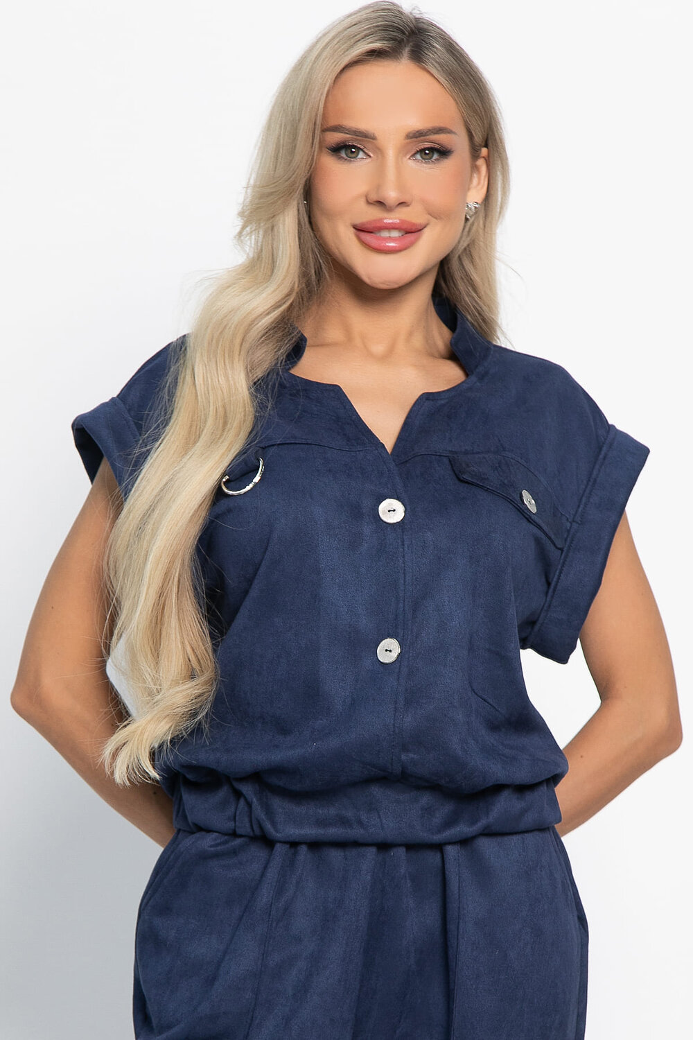 LT Collection Жилет 582692 Б15030-39М синий