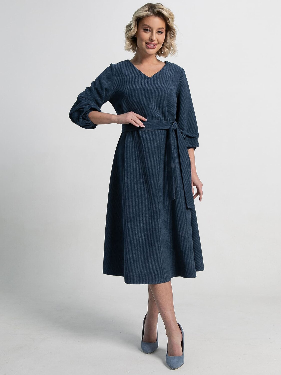 LT Collection Платье 582699 П15137-4М синий