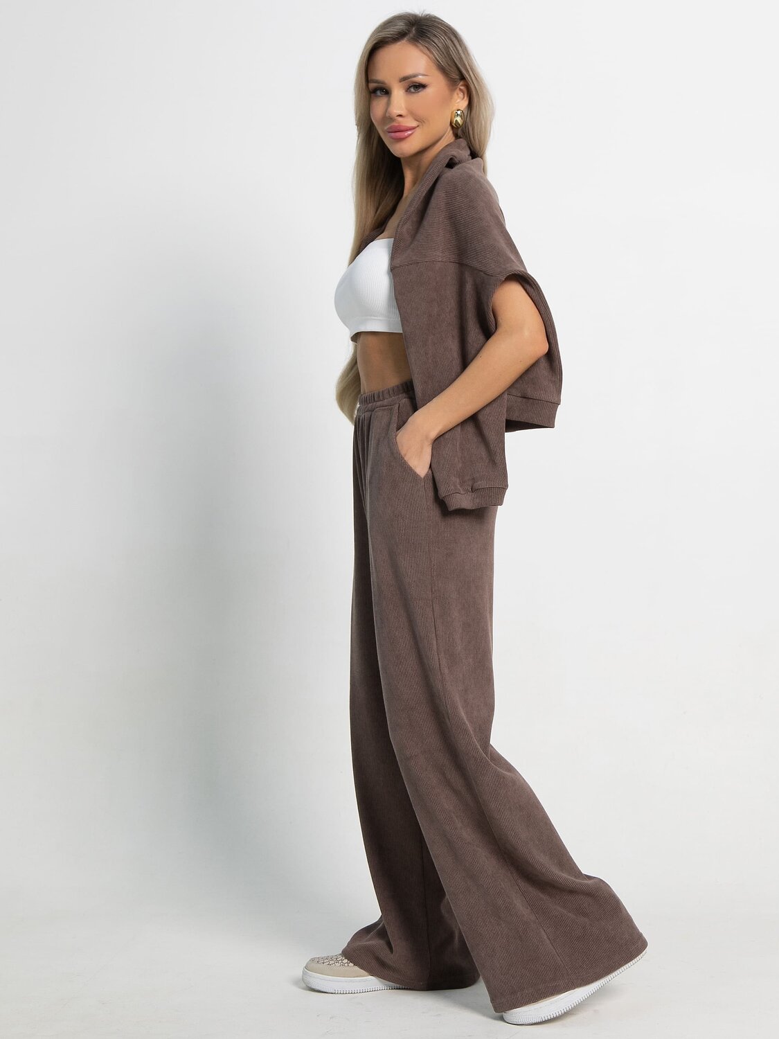 LT Collection Костюм 582700 К15147-5М коричневый