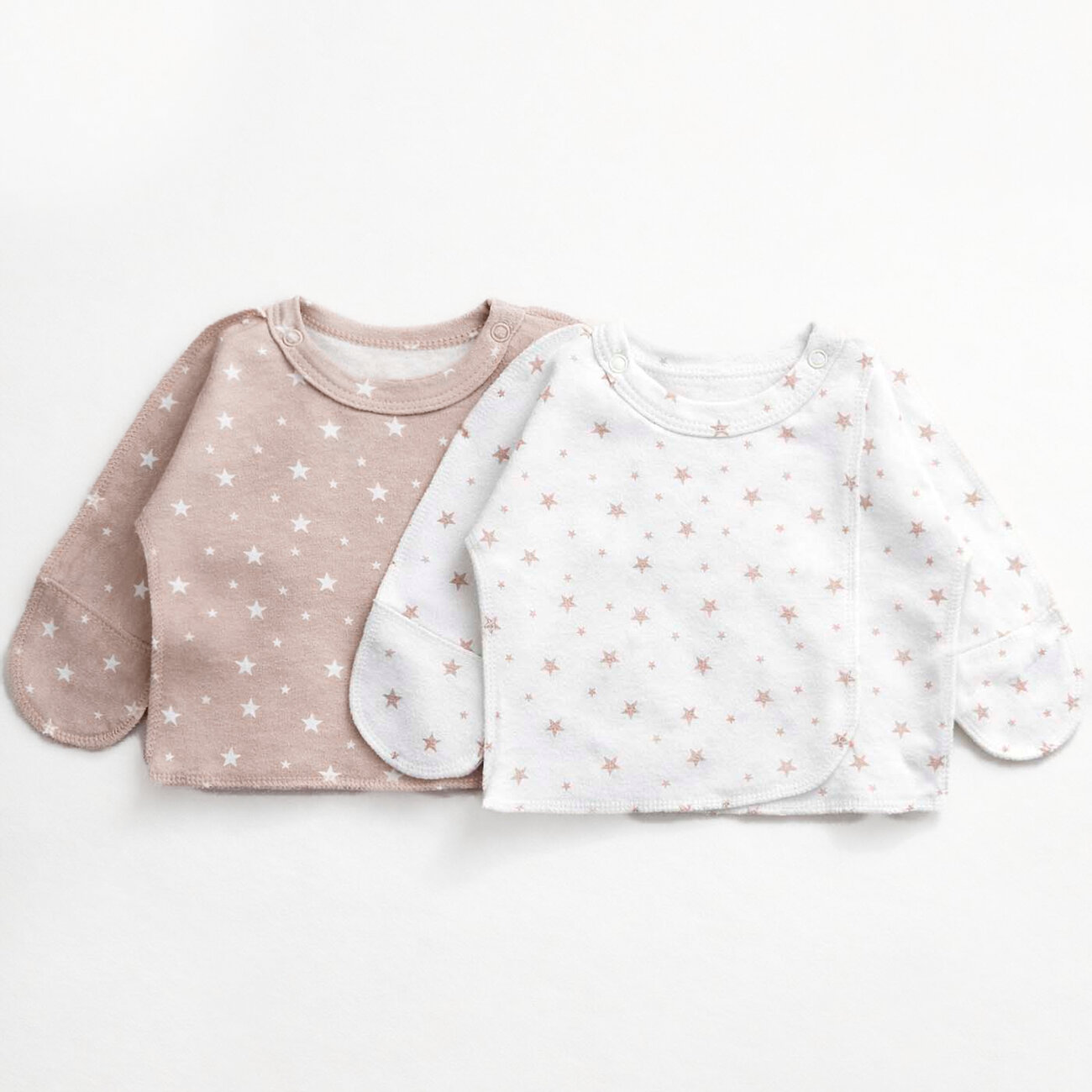 YOULALA Распашонка 582723 1090202501 бежевый, белый