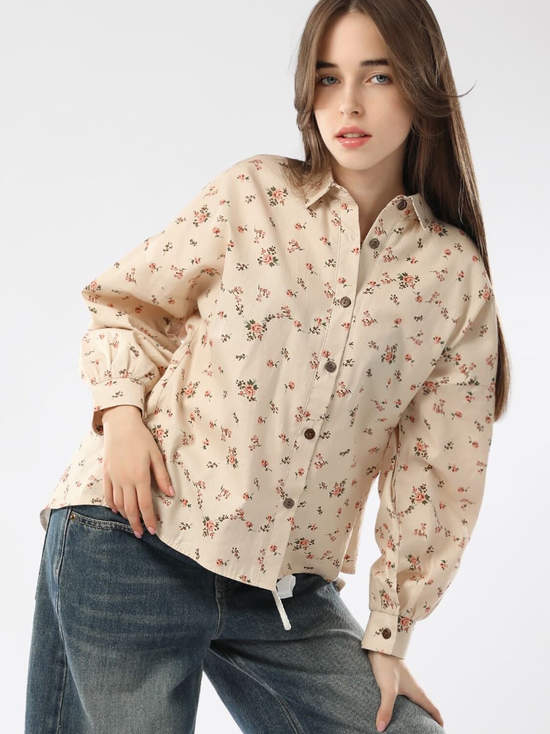 Соль&Перец Блузка 582728 SP1025 бежевый