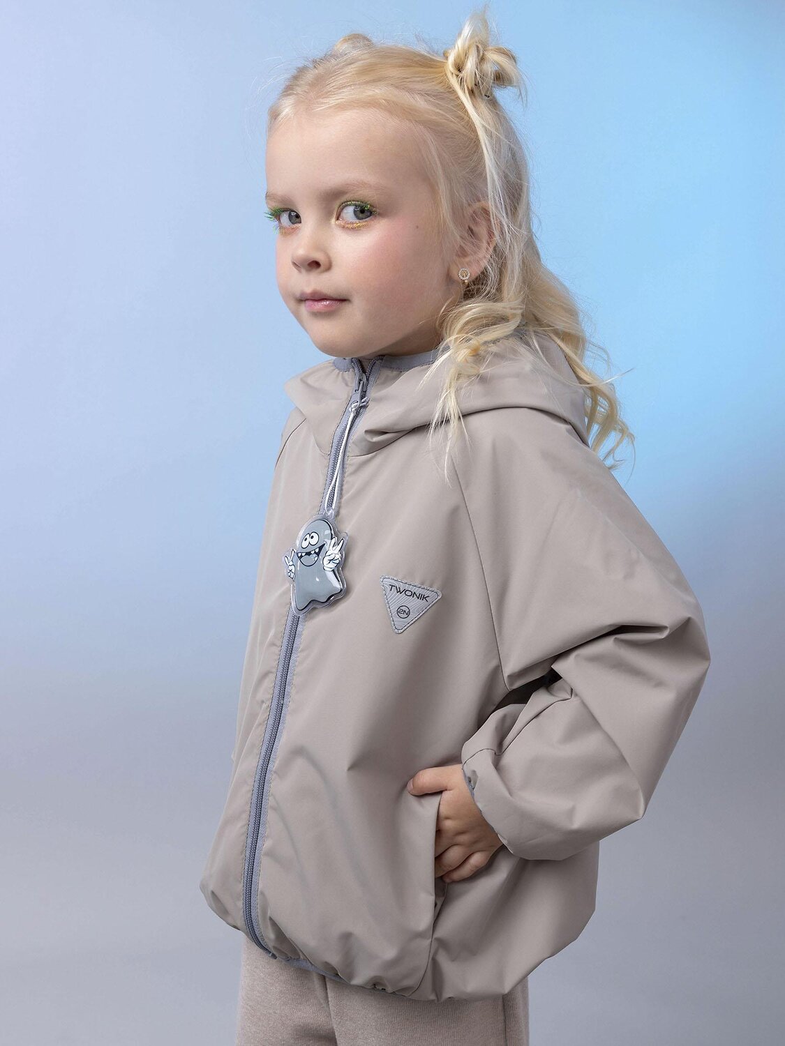 BATIK Ветровка 582744 0277-26в-4 Серебристо-серый