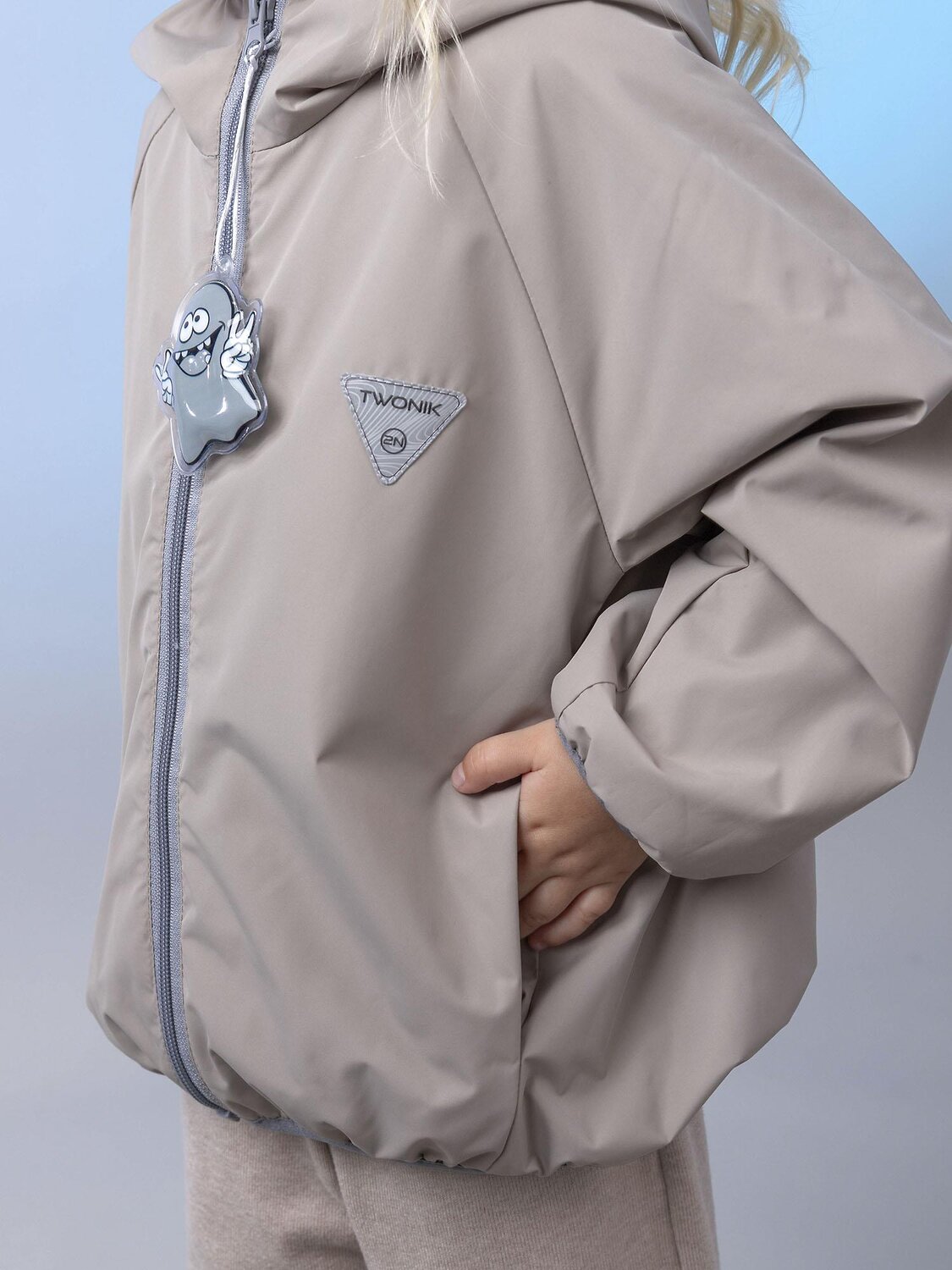 BATIK Ветровка 582744 0277-26в-4 Серебристо-серый