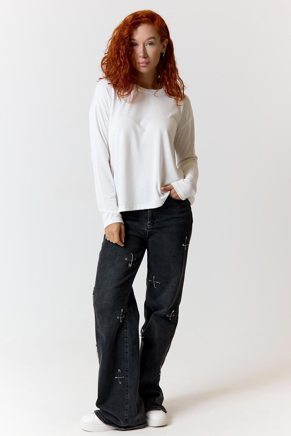 Lika Dress Лонгслив 582757 10636 Молочный