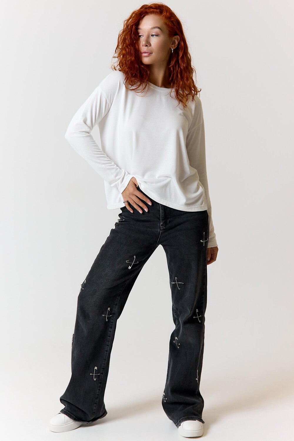 Lika Dress Лонгслив 582757 10636 Молочный