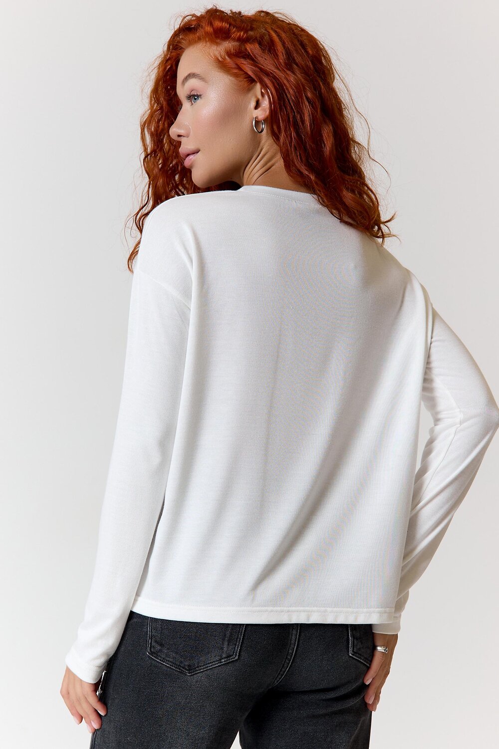 Lika Dress Лонгслив 582757 10636 Молочный