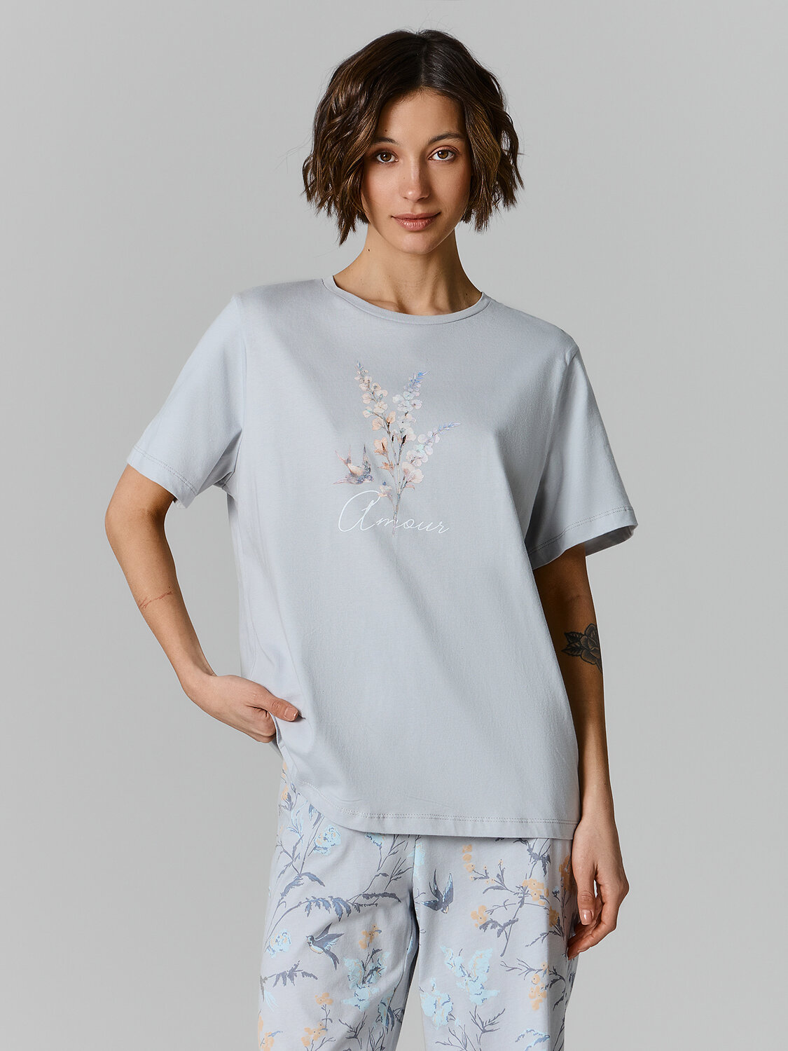 MARK FORMELLE Комплект 582781 592605 серый +веточки на сером