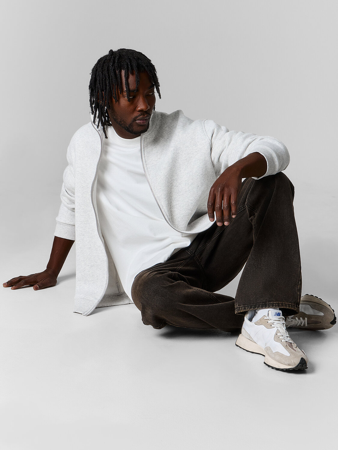 MARK FORMELLE Толстовка 582797 121212-1 серый меланж