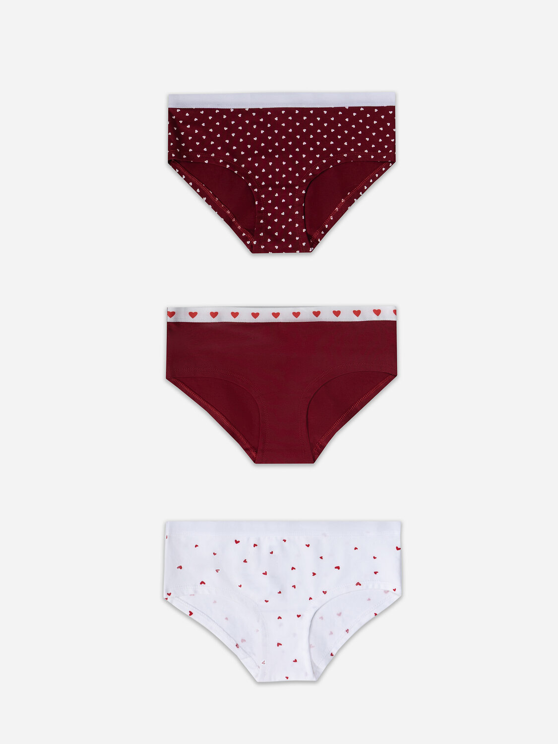 MARK FORMELLE Трусы 582821 412407-3 сердечки на т.красном