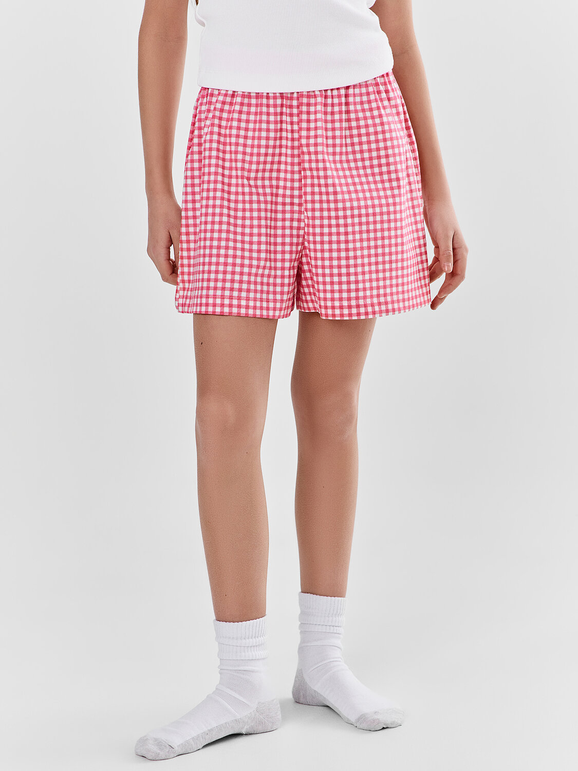 MARK FORMELLE Шорты 582837 537001 розовая клетка