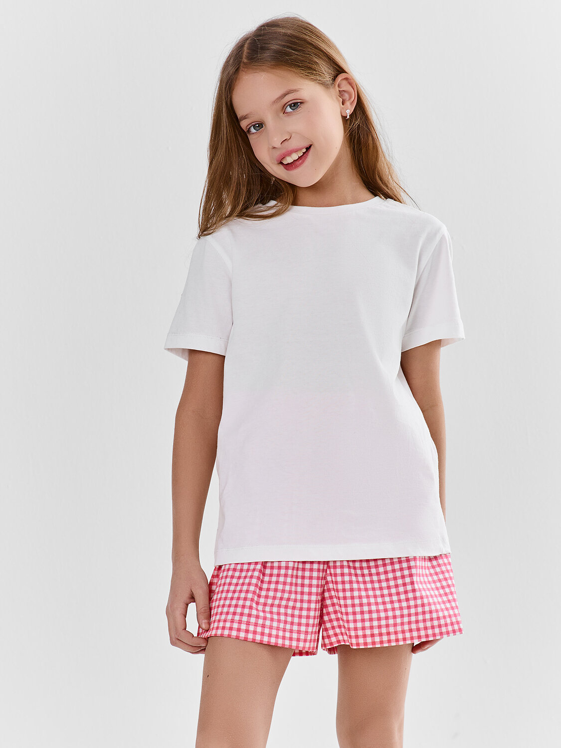 MARK FORMELLE Шорты 582837 537001 розовая клетка