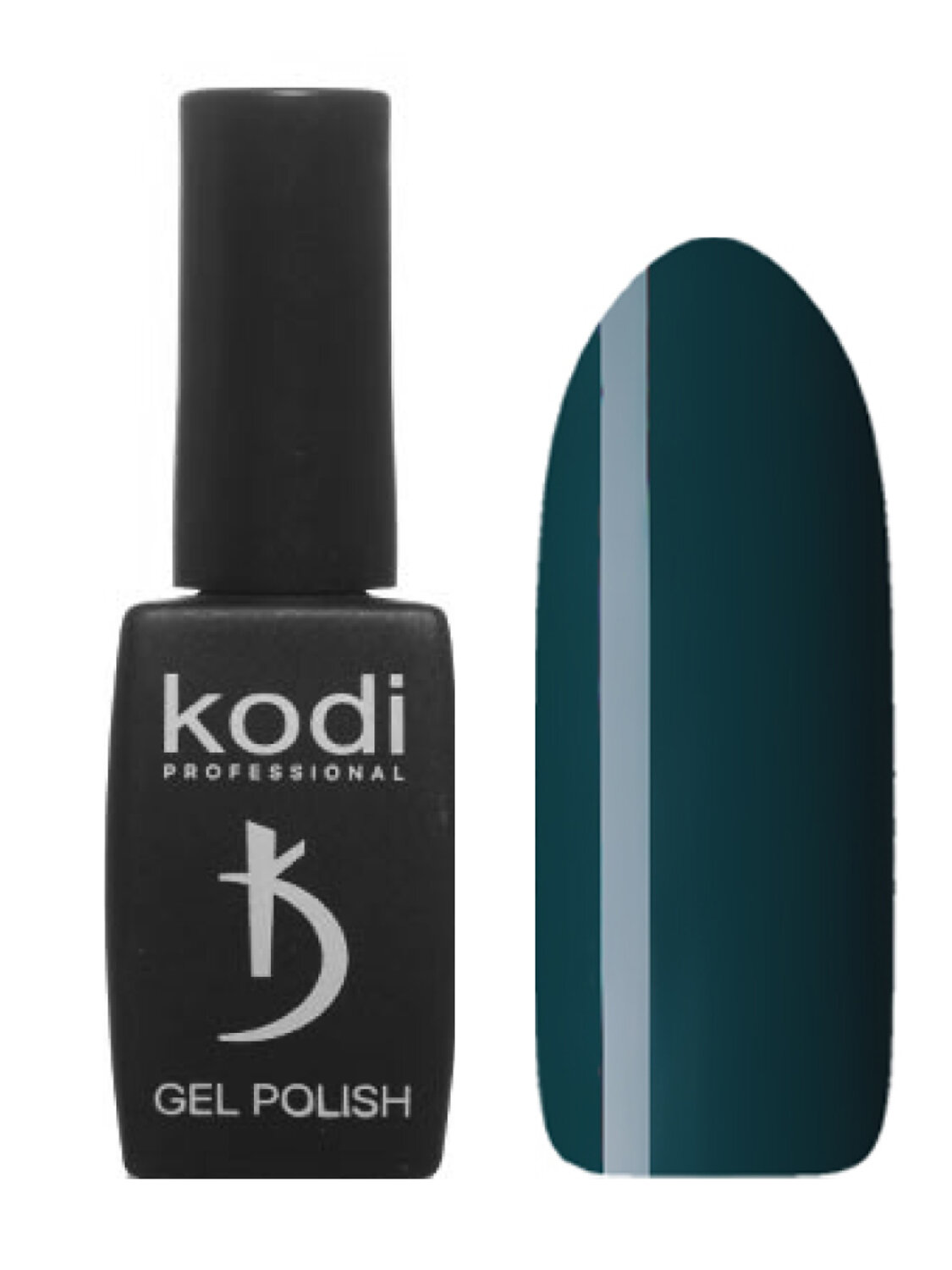 Kodi Гель-лак для ногтей 80 AQ, изумрудный, 8 мл 582843 11886 